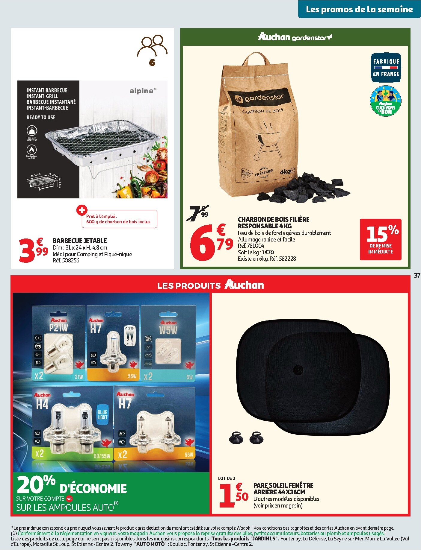 auchan - Flyer Auchan pour la semaine prochaine du du mardi 21/07/2026 au du dimanche 02/08/2026 - page: 37