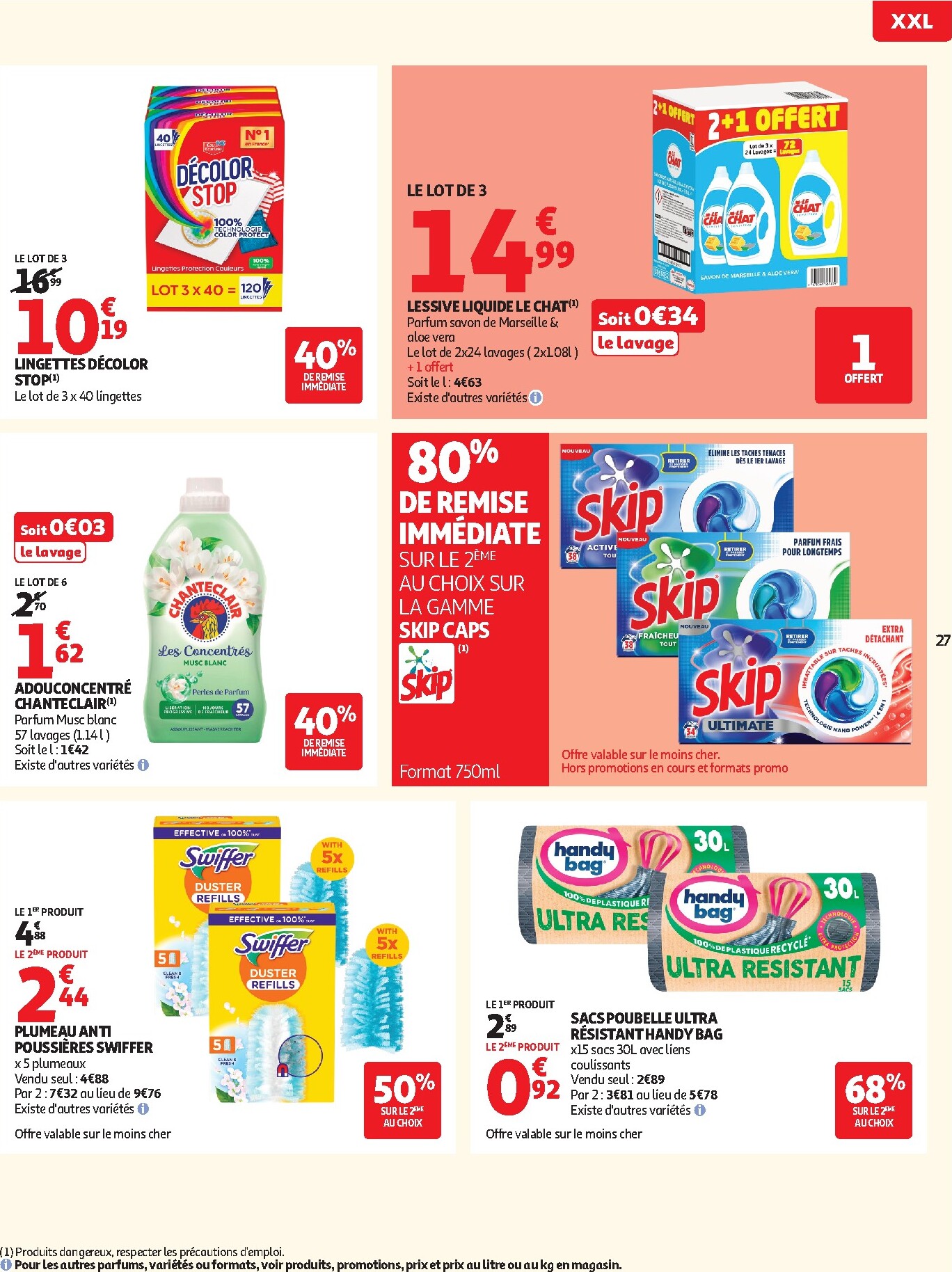 auchan - Flyer Auchan pour la semaine prochaine du du mardi 21/07/2026 au du dimanche 02/08/2026 - page: 27