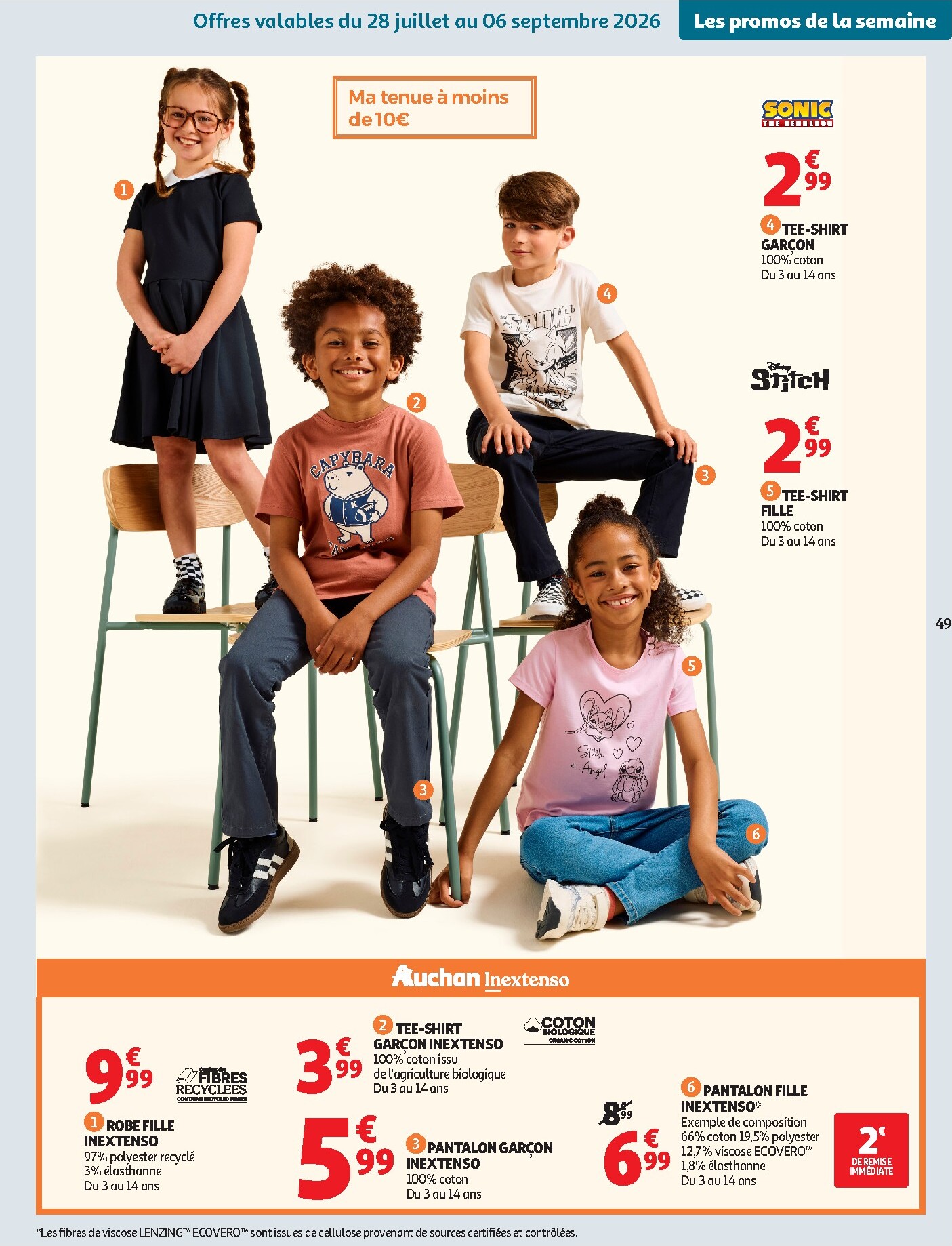auchan - Flyer Auchan - Saveurs d'été hypers pour la semaine prochaine du du mardi 28/07/2026 au du dimanche 09/08/2026 - page: 49