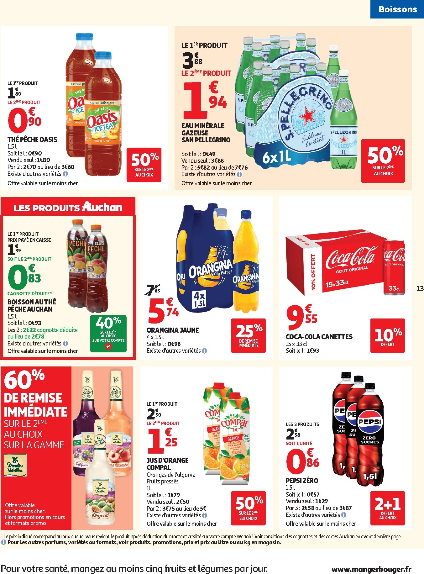 auchan - Flyer Auchan - Saveurs d'été hypers pour la semaine prochaine du du mardi 28/07/2026 au du dimanche 09/08/2026 - page: 13