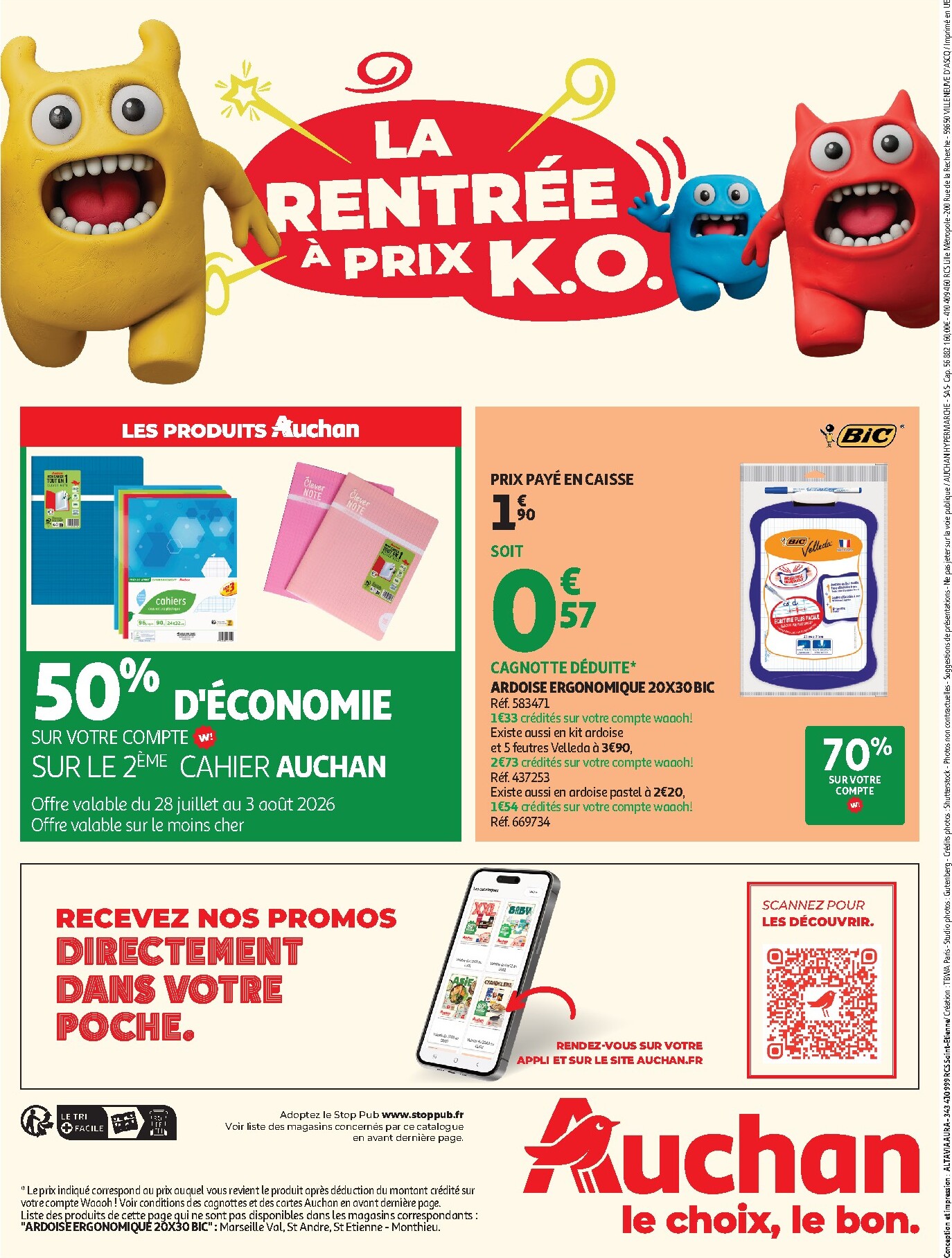 auchan - Flyer Auchan - Saveurs d'été hypers pour la semaine prochaine du du mardi 28/07/2026 au du dimanche 09/08/2026 - page: 52