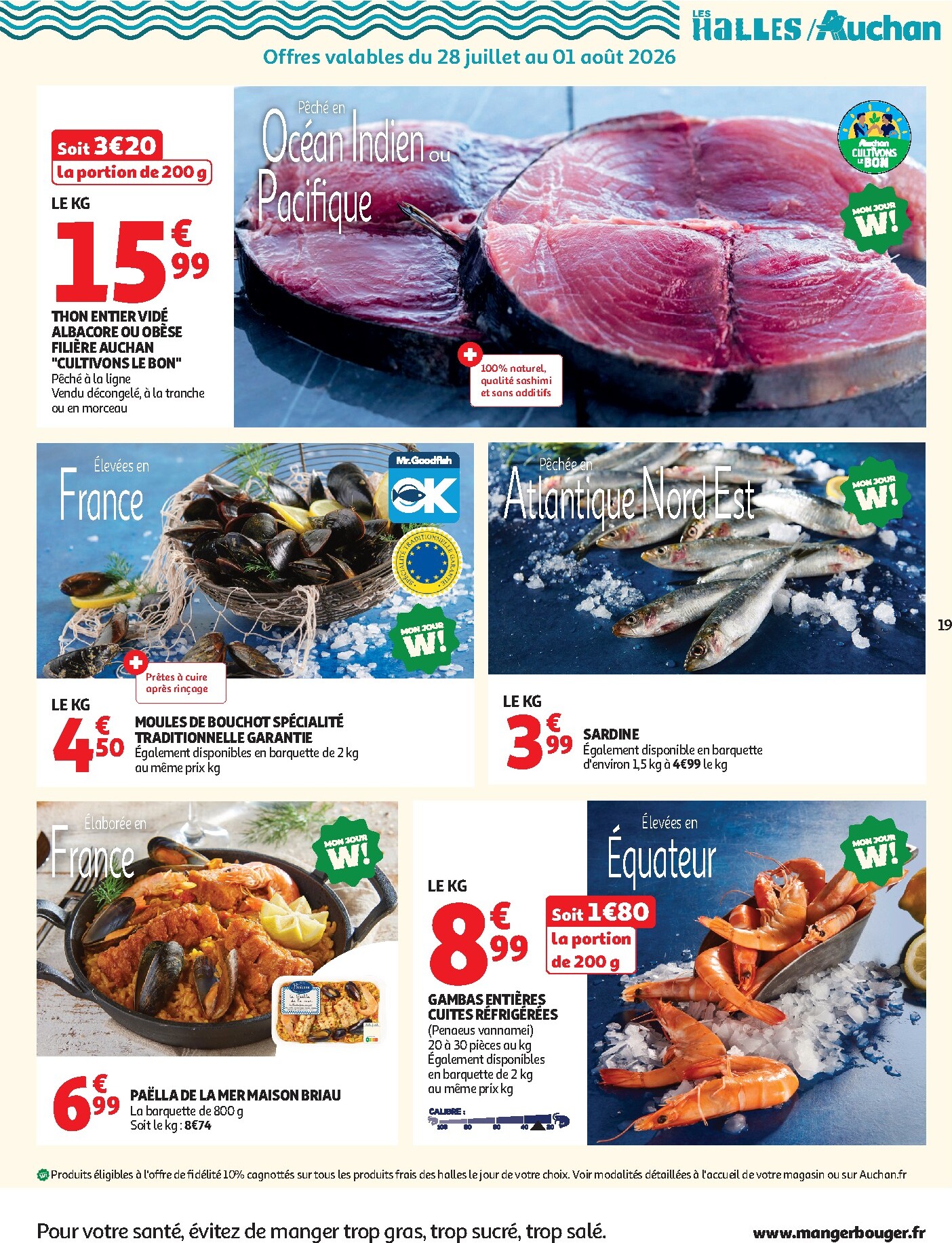 auchan - Flyer Auchan - Saveurs d'été hypers pour la semaine prochaine du du mardi 28/07/2026 au du dimanche 09/08/2026 - page: 19