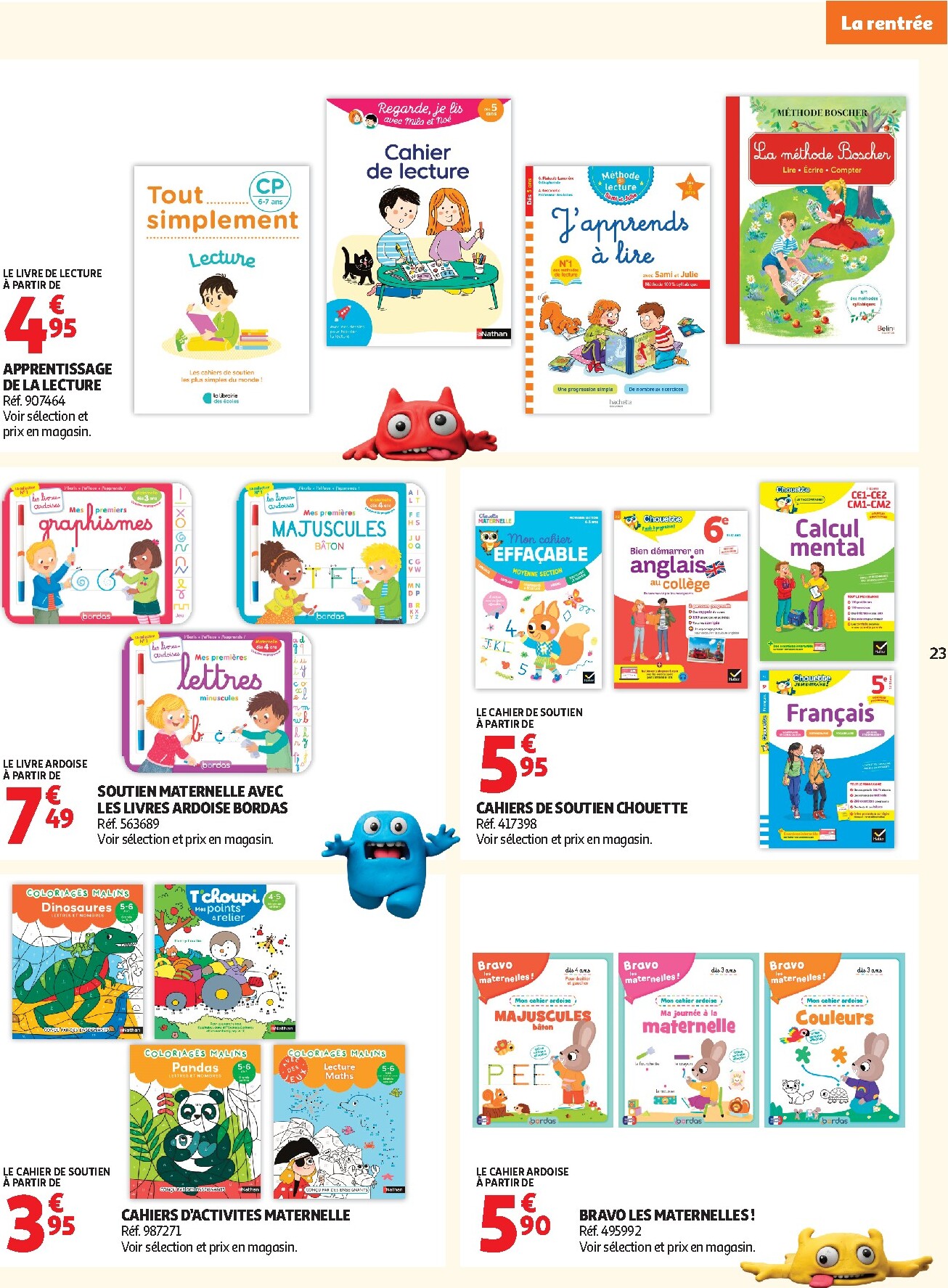 auchan - Flyer Auchan - Rentrée scolaire hypers - Hypermarché pour la semaine prochaine du du mardi 04/08/2026 au du dimanche 30/08/2026 - page: 23