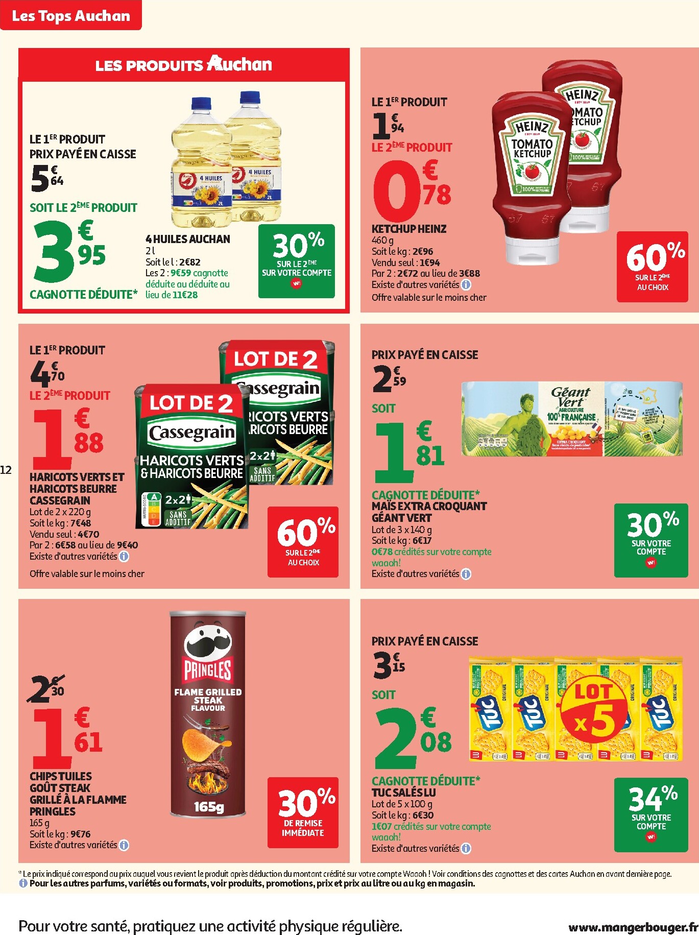 auchan - Flyer Auchan pour la semaine prochaine du du mardi 04/08/2026 au du dimanche 16/08/2026 - page: 12