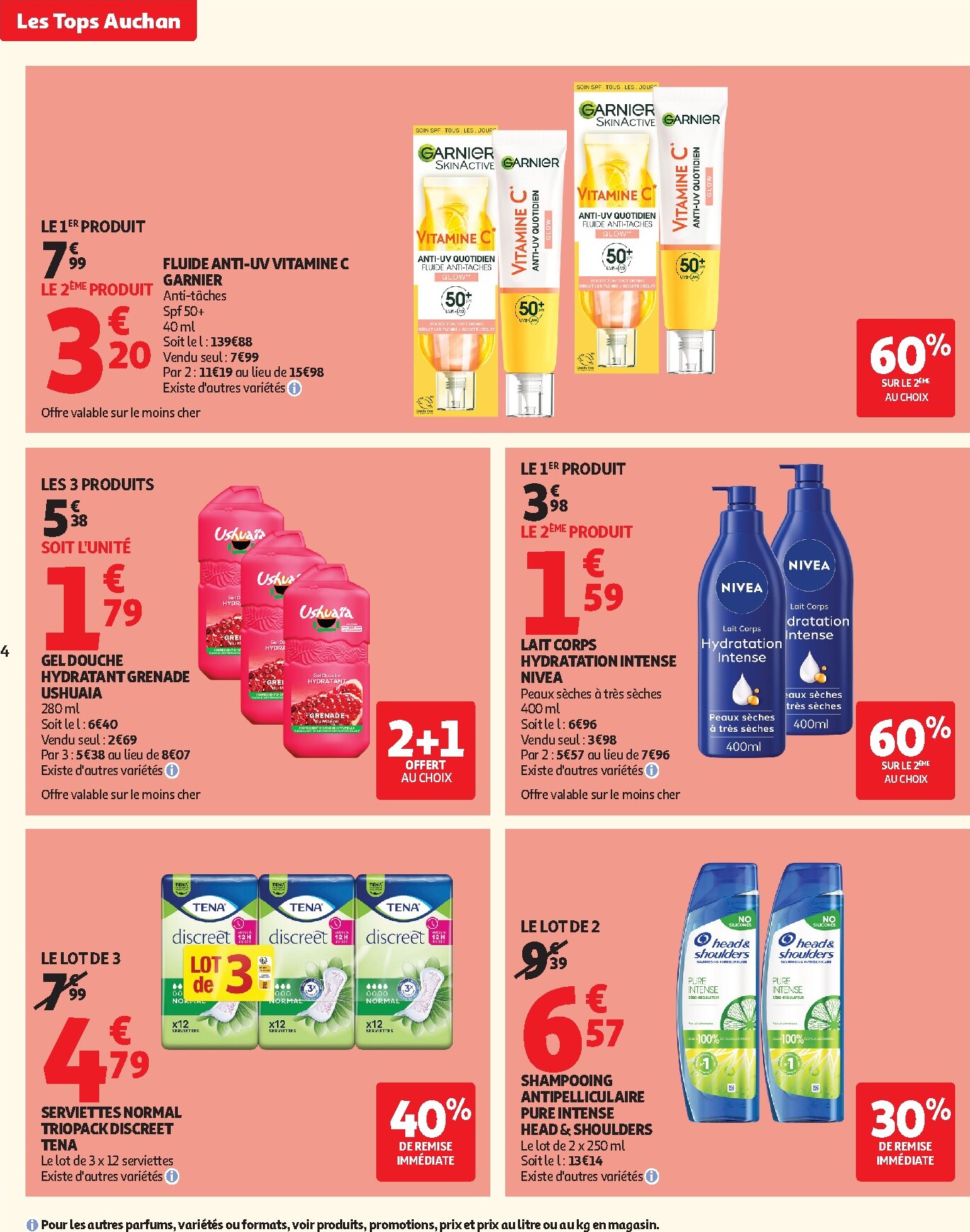 auchan - Flyer Auchan pour la semaine prochaine du du mardi 04/08/2026 au du dimanche 16/08/2026 - page: 4