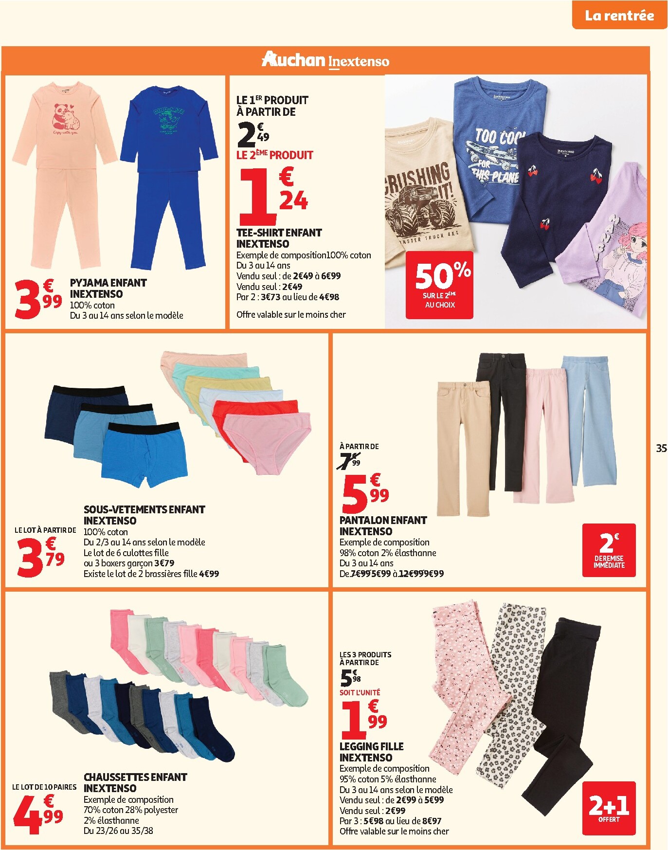 auchan - Flyer Auchan pour la semaine prochaine du du mardi 04/08/2026 au du dimanche 16/08/2026 - page: 35