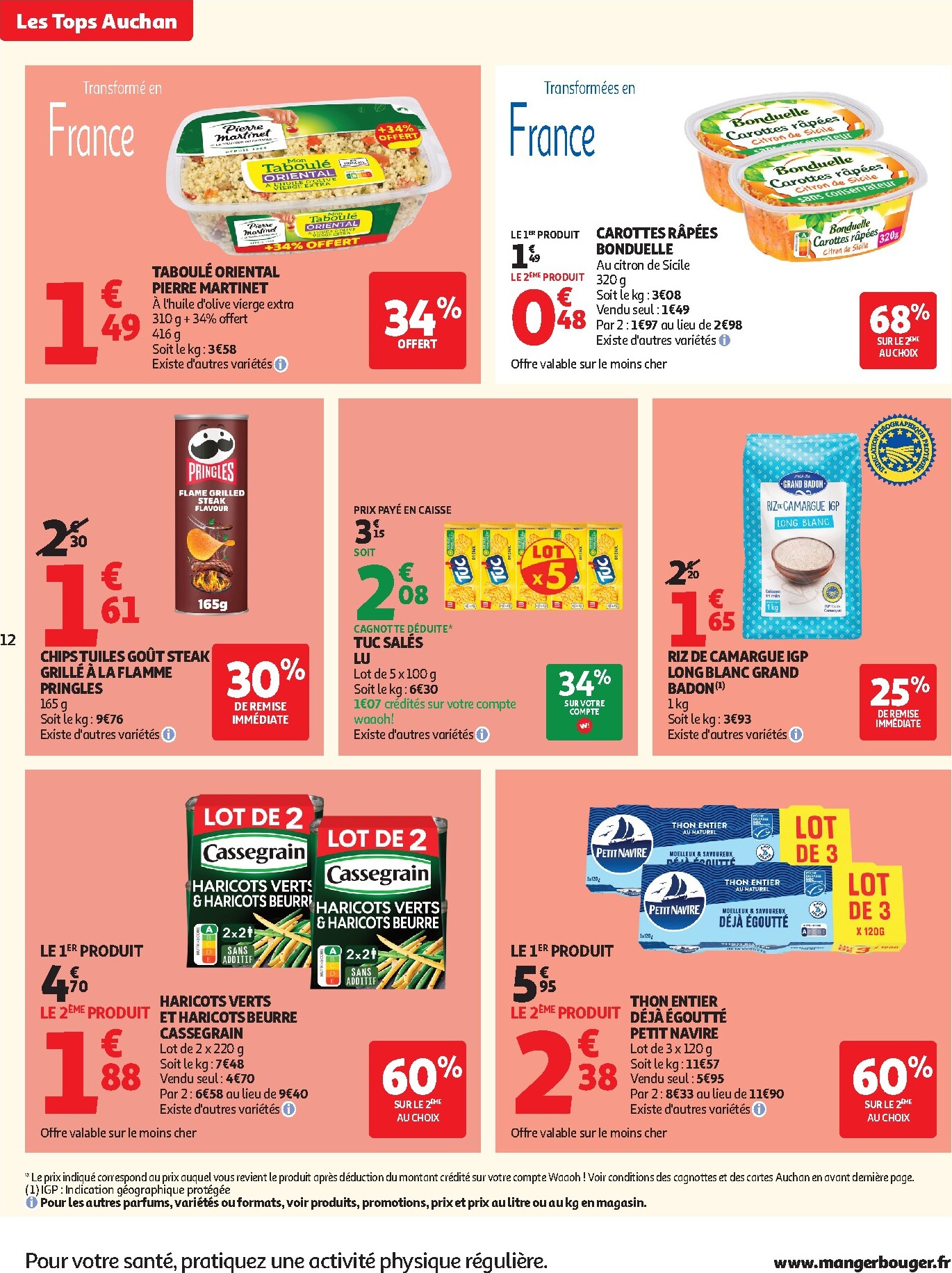 auchan - Flyer Auchan supermarché pour la semaine prochaine du du mardi 04/08/2026 au du samedi 08/08/2026 - page: 12