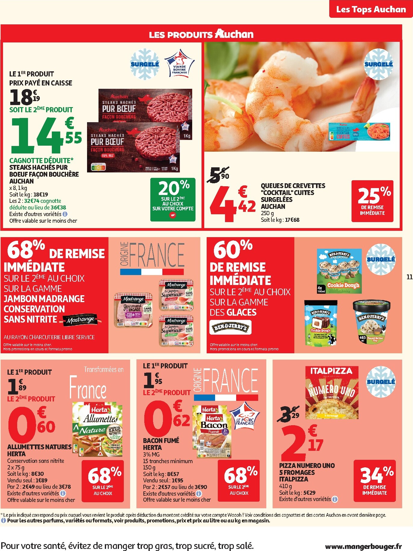 auchan - Flyer Auchan supermarché pour la semaine prochaine du du mardi 04/08/2026 au du samedi 08/08/2026 - page: 11