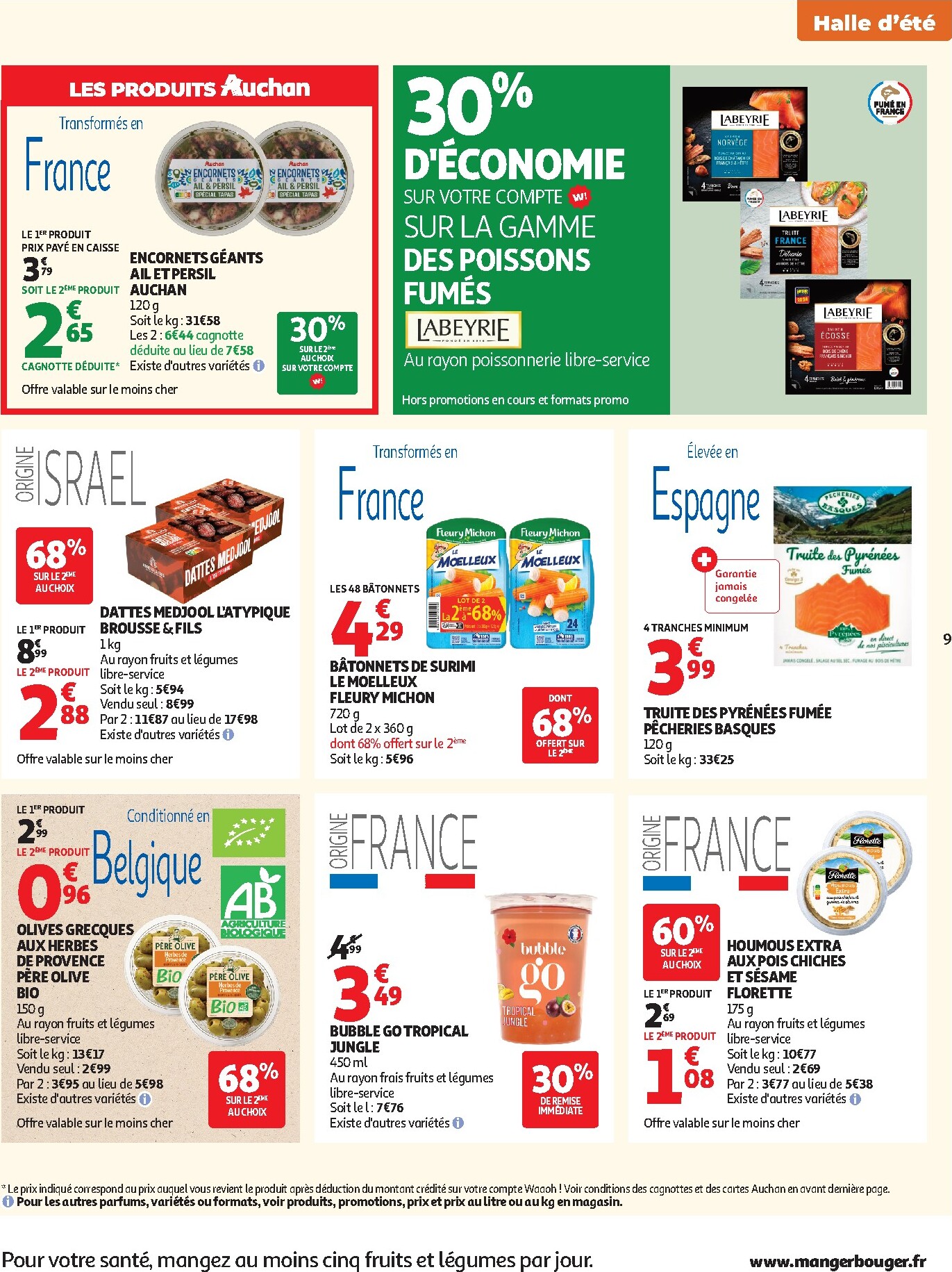 auchan - Flyer Auchan supermarché pour la semaine prochaine du du mardi 04/08/2026 au du samedi 08/08/2026 - page: 9