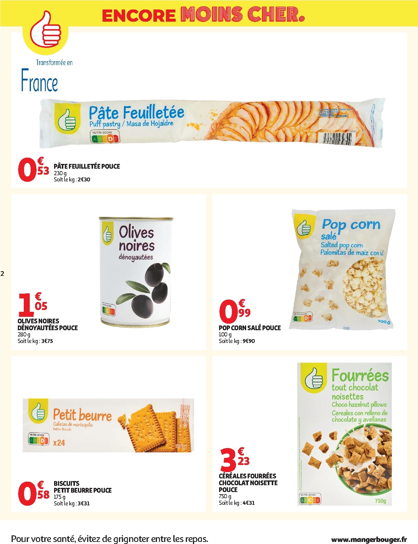 auchan - Flyer Auchan - Halles, tops pour la semaine prochaine du du mardi 18/08/2026 au du samedi 29/08/2026 - page: 2