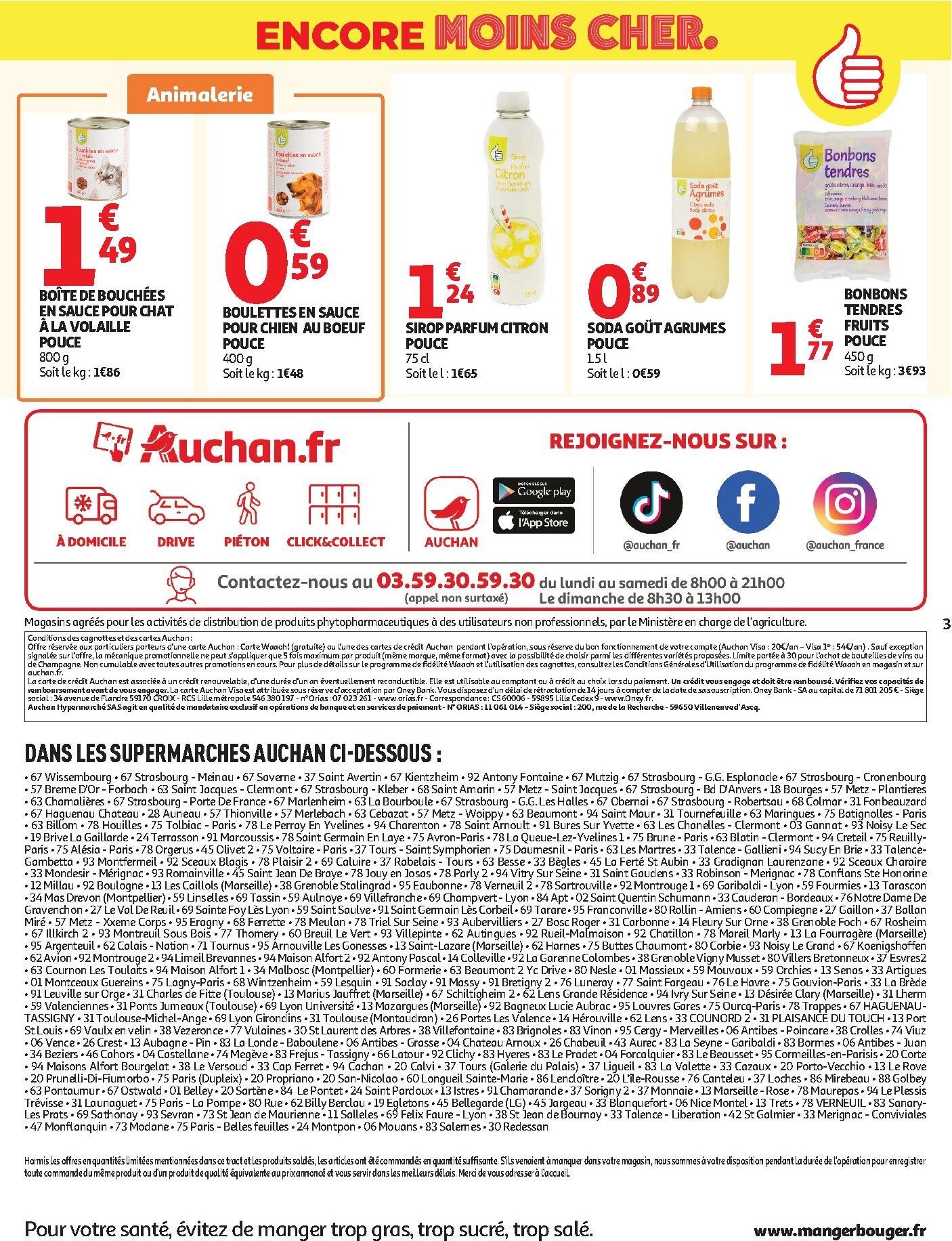 auchan - Flyer Auchan - Halles, tops pour la semaine prochaine du du mardi 18/08/2026 au du samedi 29/08/2026 - page: 3