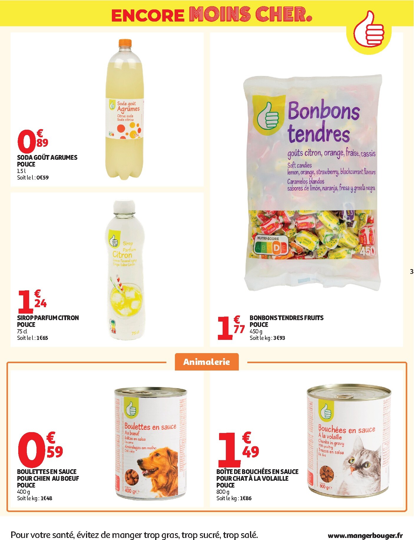 auchan - Flyer Auchan - Tops, Halles pour la semaine prochaine du du mardi 18/08/2026 au du dimanche 30/08/2026 - page: 3