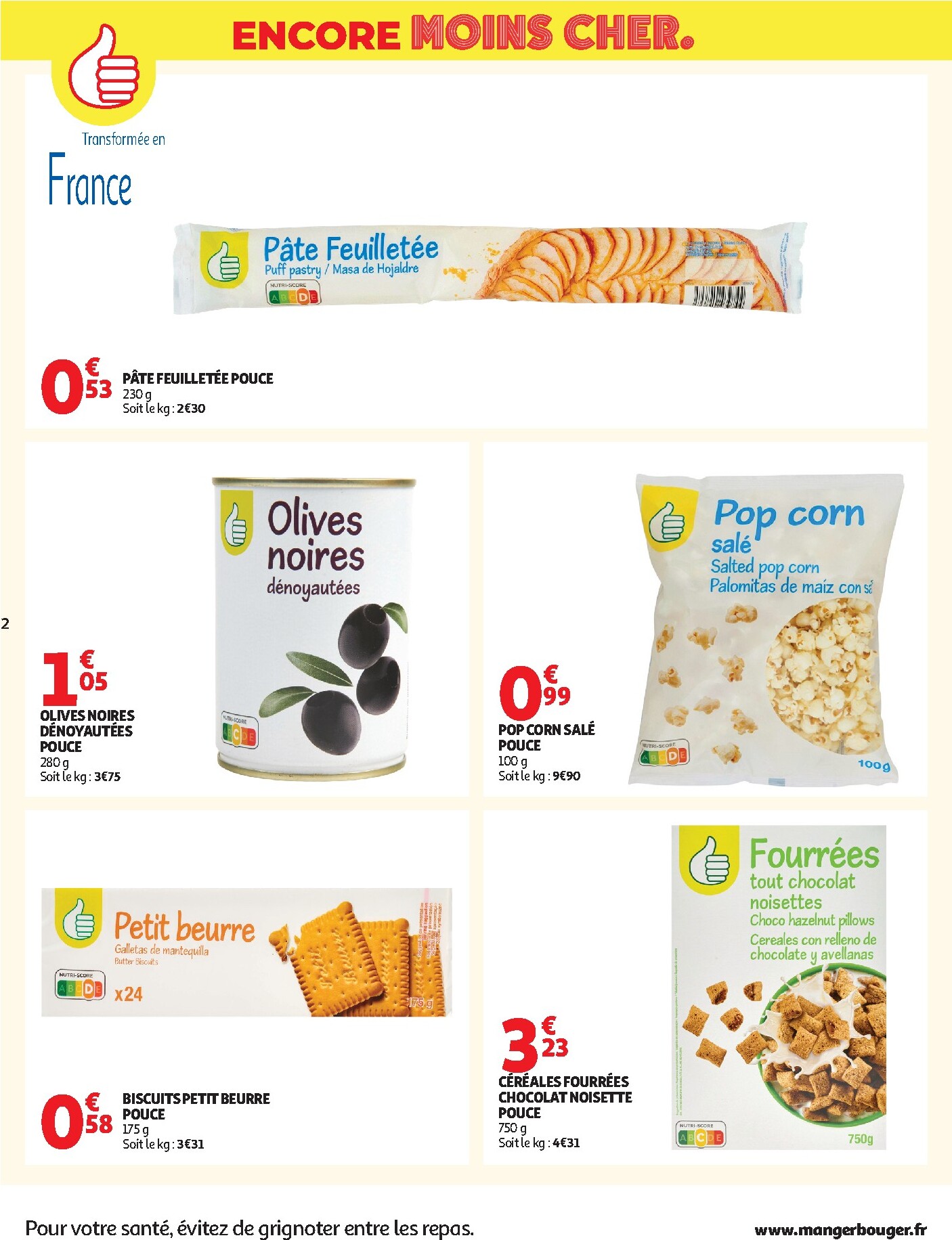 auchan - Flyer Auchan - Tops, Halles pour la semaine prochaine du du mardi 18/08/2026 au du dimanche 30/08/2026 - page: 2