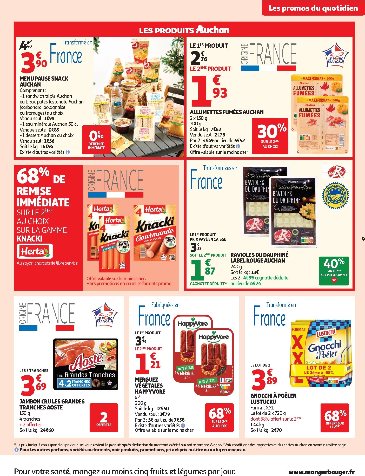 auchan - Flyer Auchan pour la semaine prochaine du du mardi 11/08/2026 au du samedi 15/08/2026 - page: 9