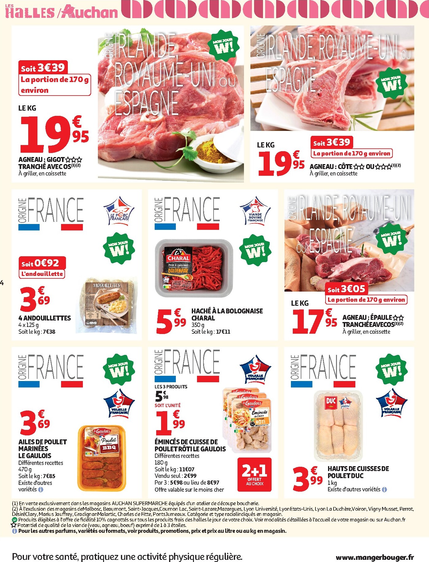 auchan - Flyer Auchan pour la semaine prochaine du du mardi 11/08/2026 au du samedi 15/08/2026 - page: 4