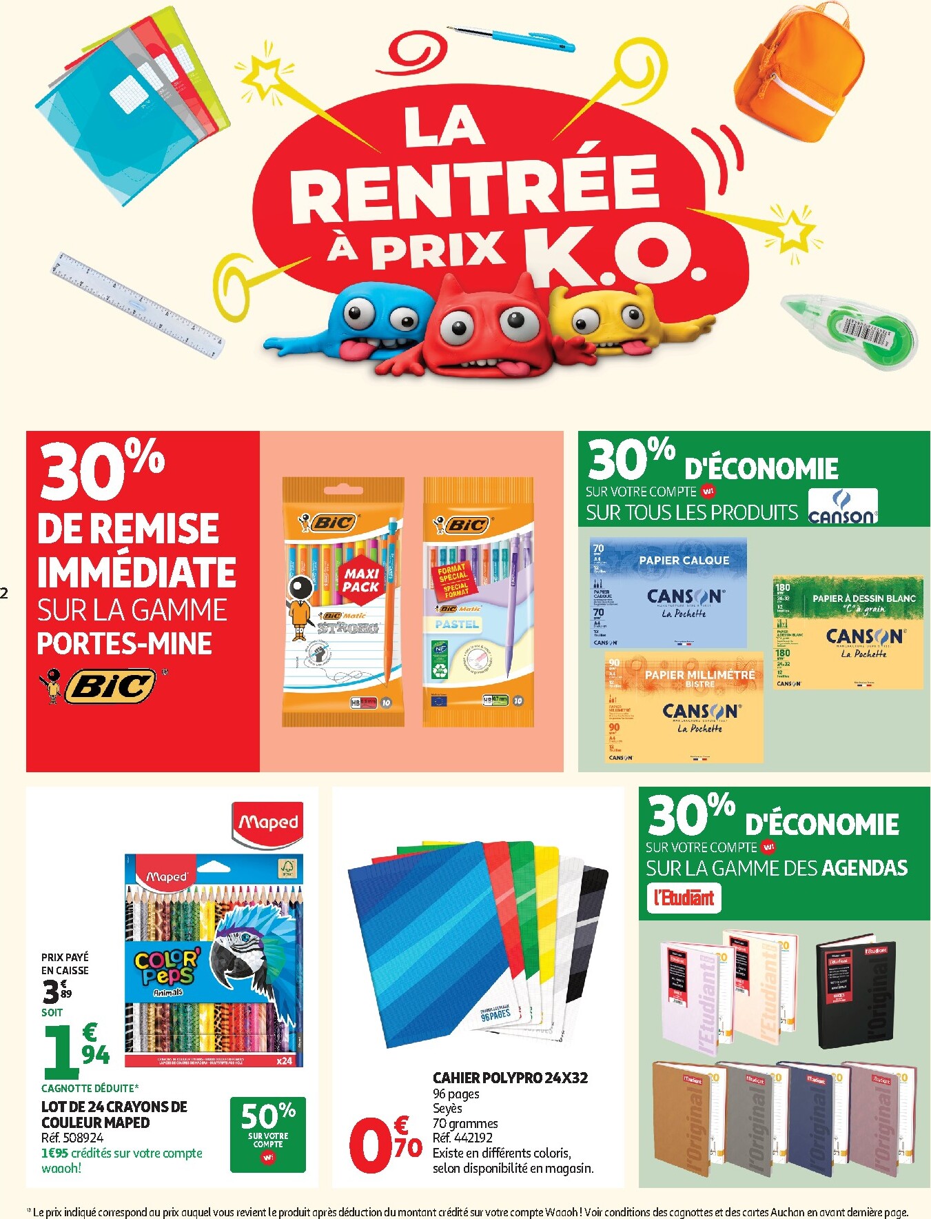 auchan - Flyer Auchan pour la semaine prochaine du du mardi 11/08/2026 au du samedi 15/08/2026 - page: 2