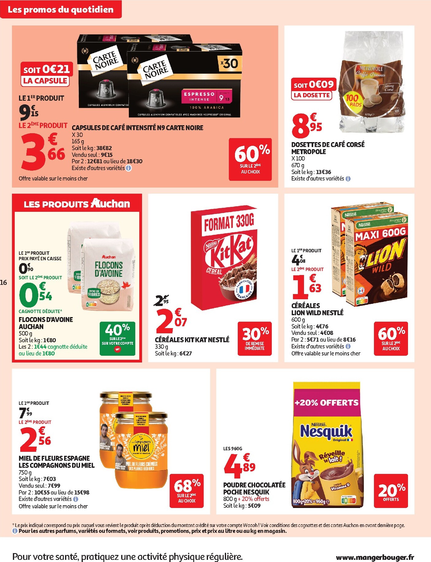 auchan - Flyer Auchan pour la semaine prochaine du du mardi 11/08/2026 au du samedi 15/08/2026 - page: 16