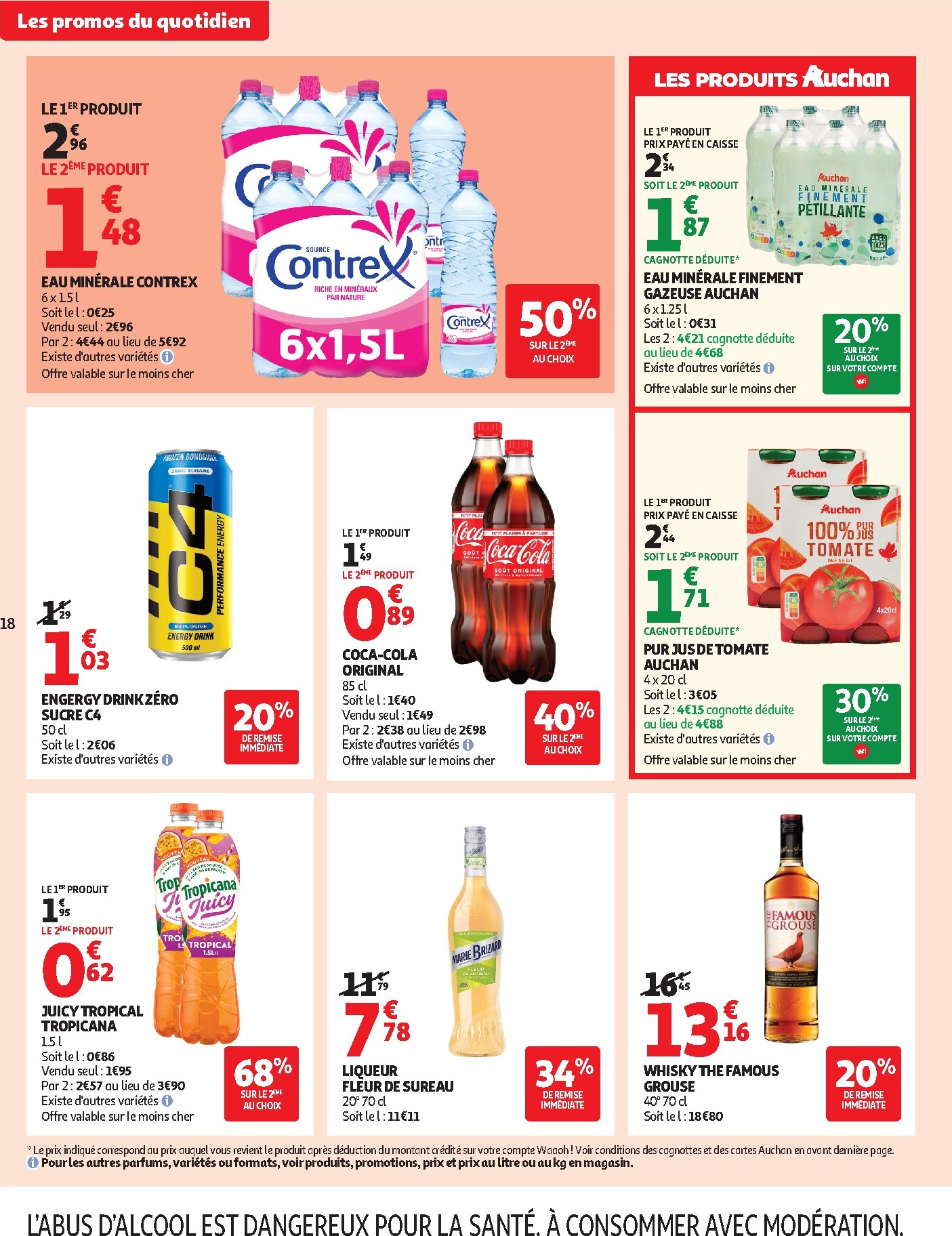 auchan - Flyer Auchan pour la semaine prochaine du du mardi 11/08/2026 au du samedi 15/08/2026 - page: 18