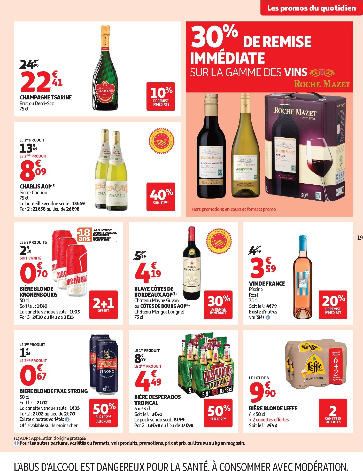 auchan - Flyer Auchan pour la semaine prochaine du du mardi 11/08/2026 au du samedi 15/08/2026 - page: 19