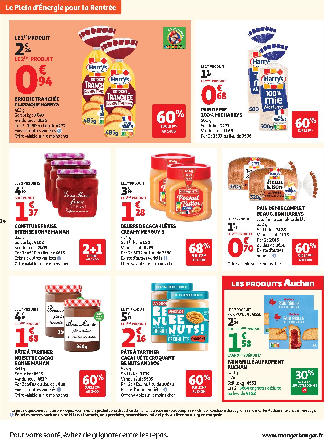 auchan - Flyer Auchan pour la semaine prochaine du du mardi 08/09/2026 au du dimanche 20/09/2026 - page: 14