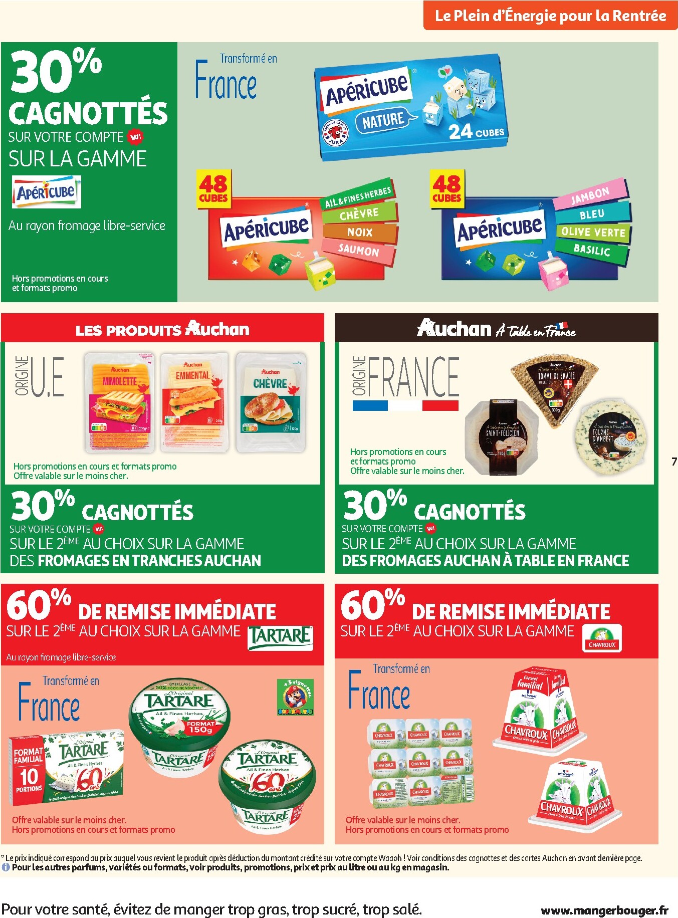 auchan - Flyer Auchan pour la semaine prochaine du du mardi 08/09/2026 au du dimanche 20/09/2026 - page: 7