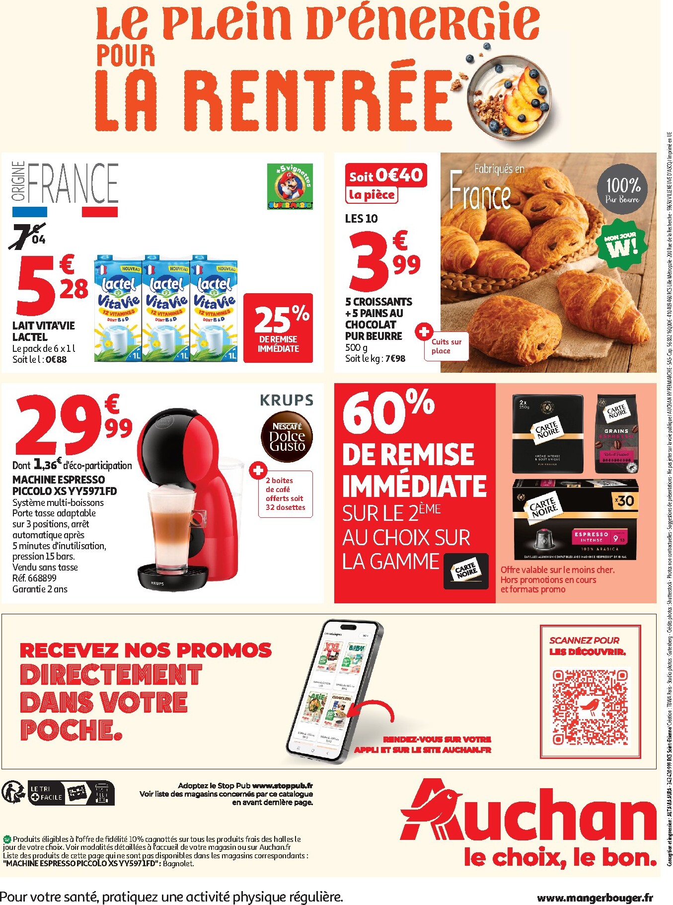 auchan - Flyer Auchan pour la semaine prochaine du du mardi 08/09/2026 au du dimanche 20/09/2026 - page: 74