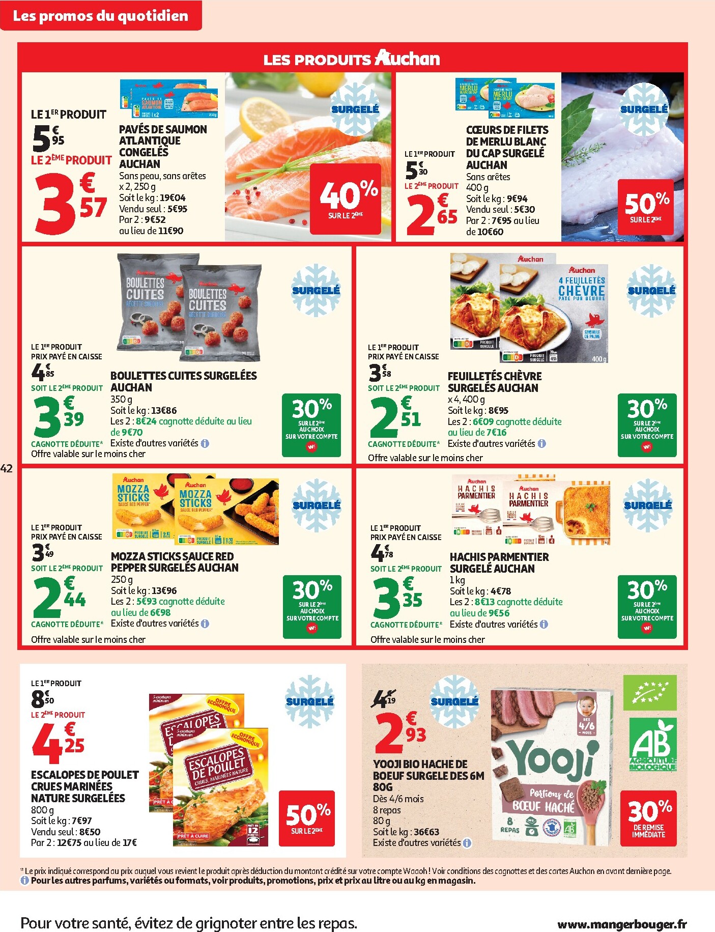 auchan - Flyer Auchan pour la semaine prochaine du du mardi 08/09/2026 au du dimanche 20/09/2026 - page: 42