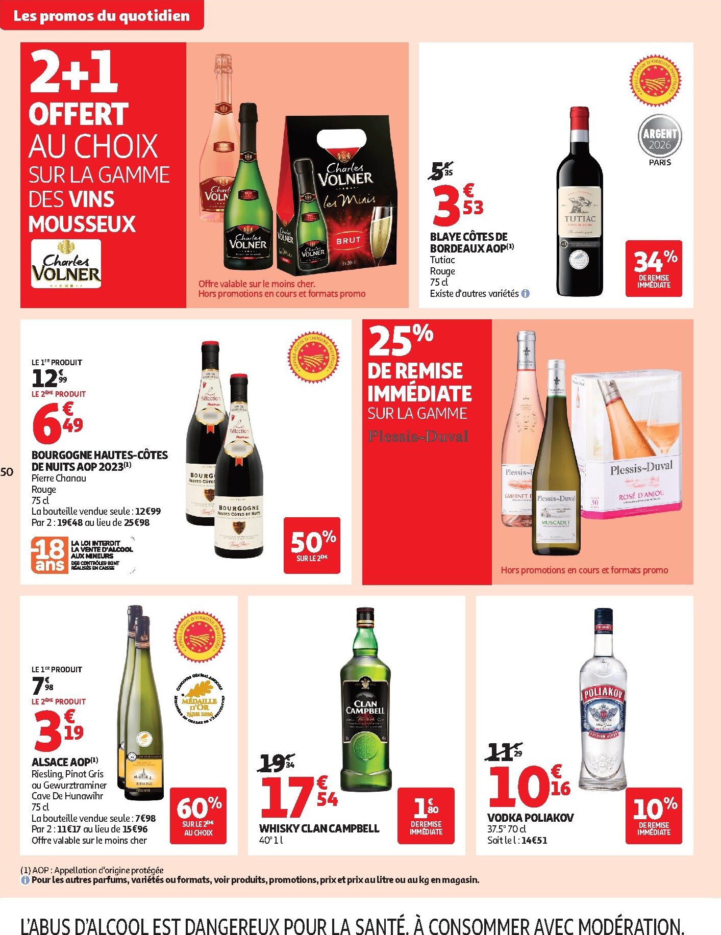 auchan - Flyer Auchan pour la semaine prochaine du du mardi 08/09/2026 au du dimanche 20/09/2026 - page: 50
