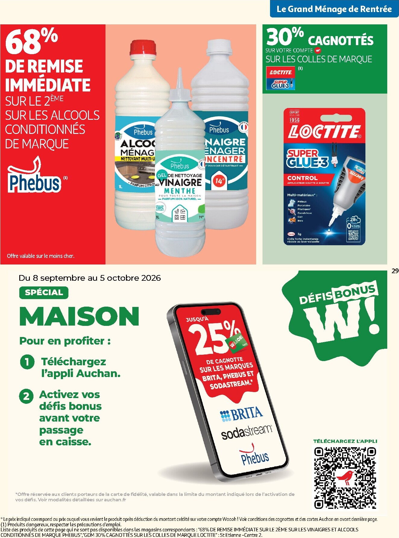 auchan - Flyer Auchan pour la semaine prochaine du du mardi 08/09/2026 au du dimanche 20/09/2026 - page: 29