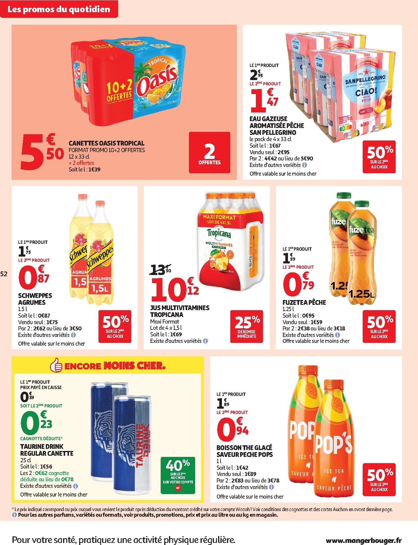 auchan - Flyer Auchan pour la semaine prochaine du du mardi 08/09/2026 au du dimanche 20/09/2026 - page: 52
