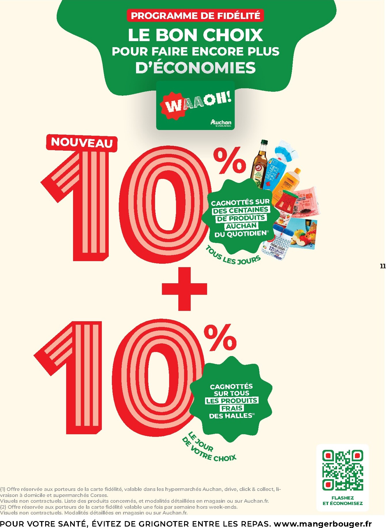 auchan - Flyer Auchan pour la semaine prochaine du du mardi 08/09/2026 au du dimanche 20/09/2026 - page: 11