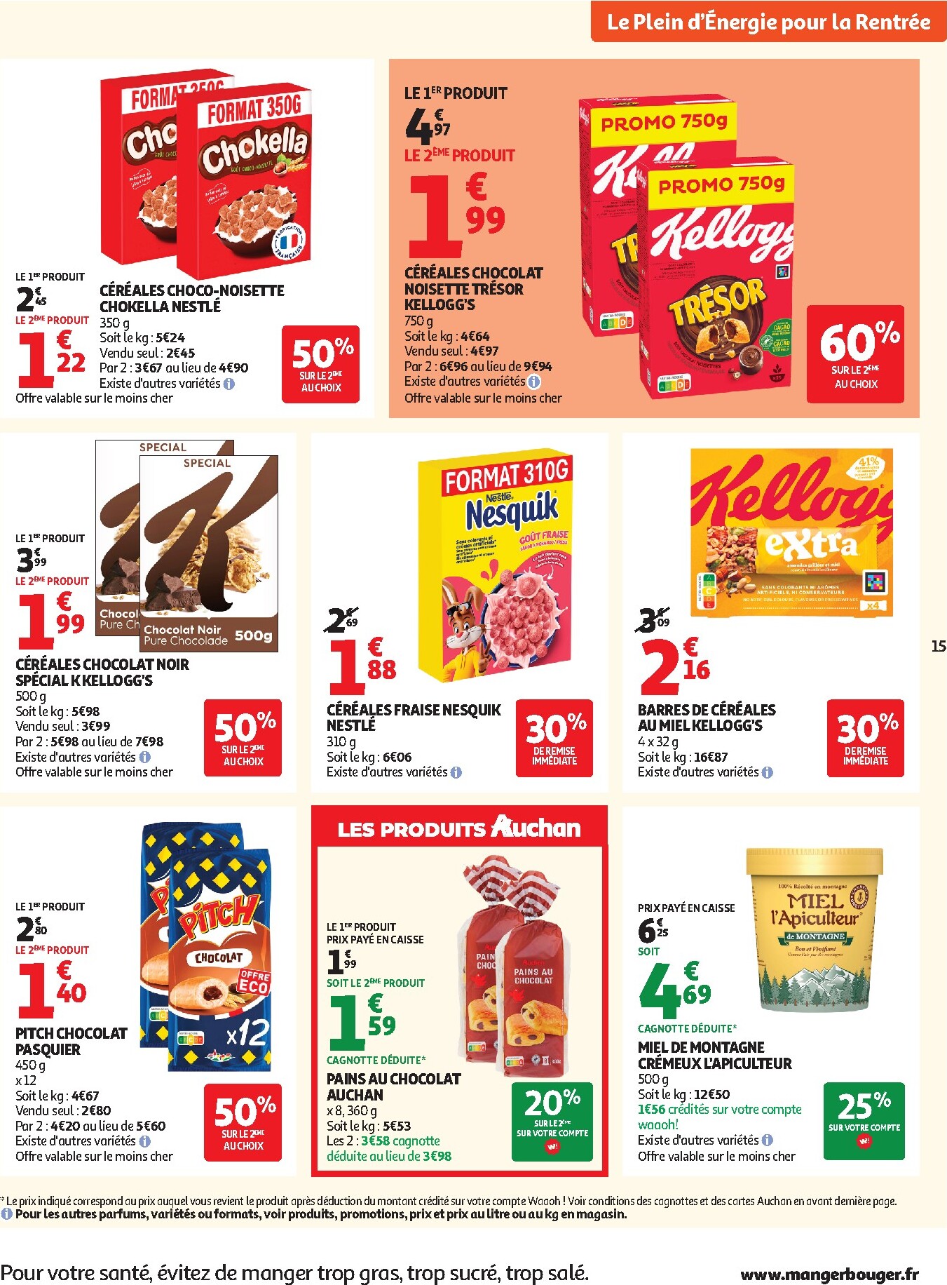 auchan - Flyer Auchan pour la semaine prochaine du du mardi 08/09/2026 au du dimanche 20/09/2026 - page: 15