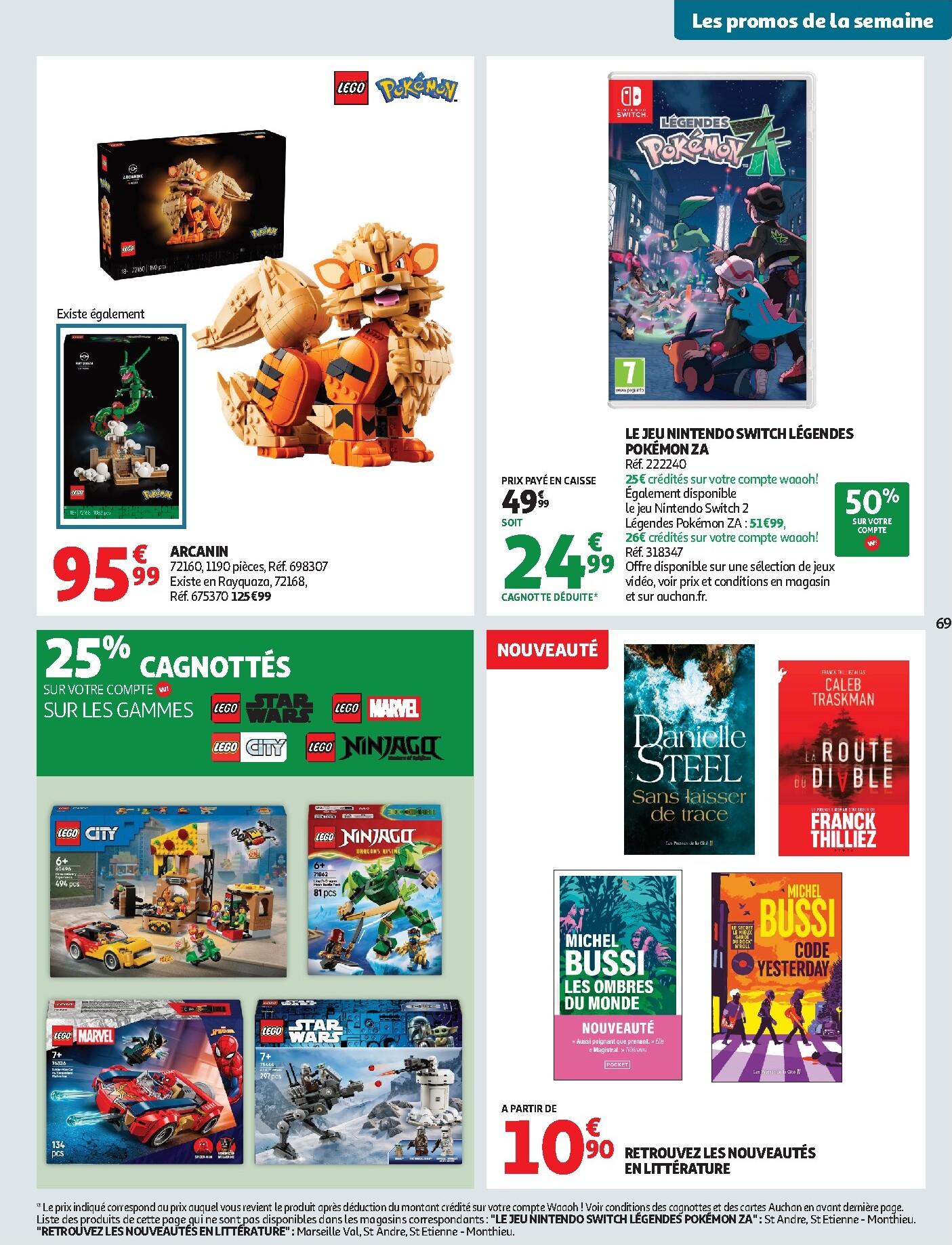 auchan - Flyer Auchan pour la semaine prochaine du du mardi 08/09/2026 au du dimanche 20/09/2026 - page: 69
