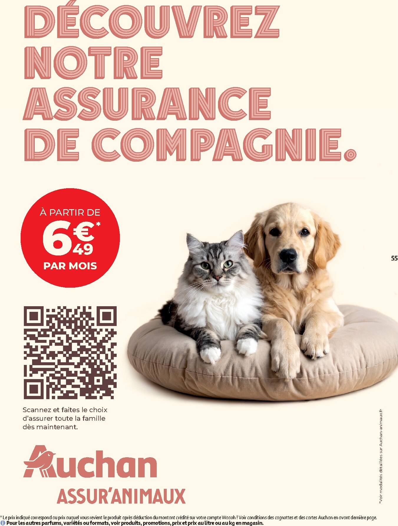 auchan - Flyer Auchan pour la semaine prochaine du du mardi 08/09/2026 au du dimanche 20/09/2026 - page: 55