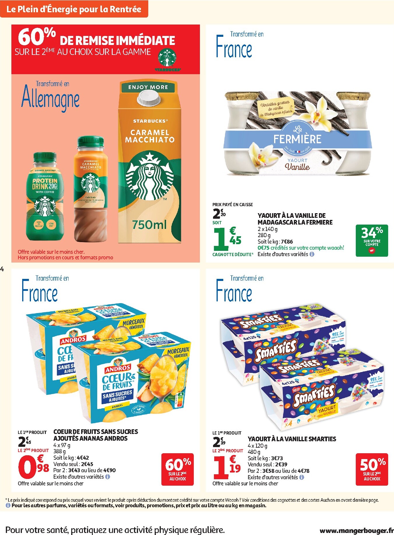 auchan - Flyer Auchan pour la semaine prochaine du du mardi 08/09/2026 au du dimanche 20/09/2026 - page: 4
