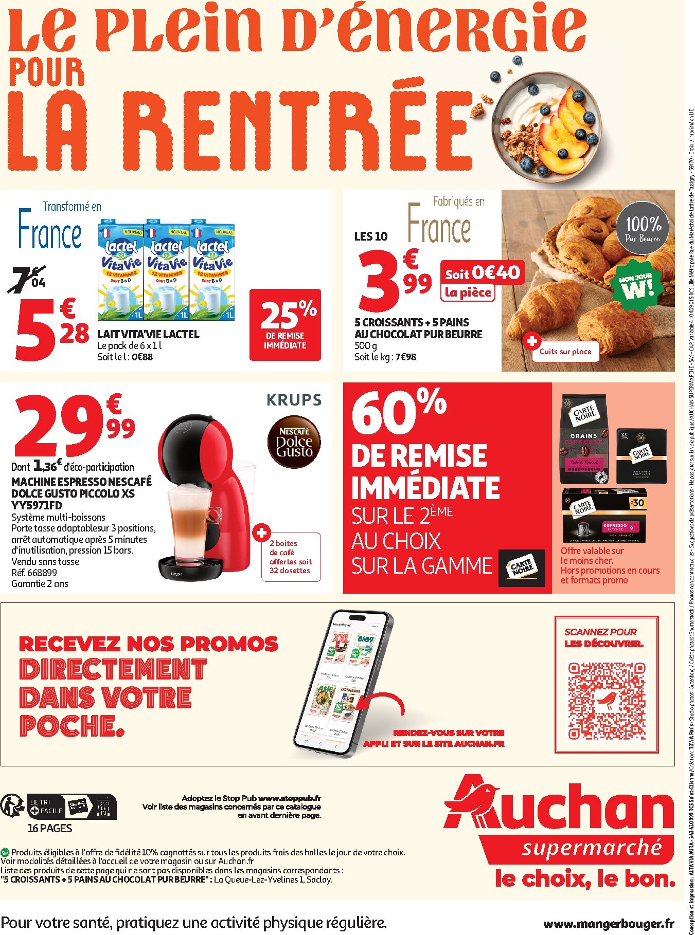 auchan - Flyer Auchan Supermarché - Ménage rentrée supers pour la semaine prochaine du du mardi 08/09/2026 au du samedi 12/09/2026 - page: 16