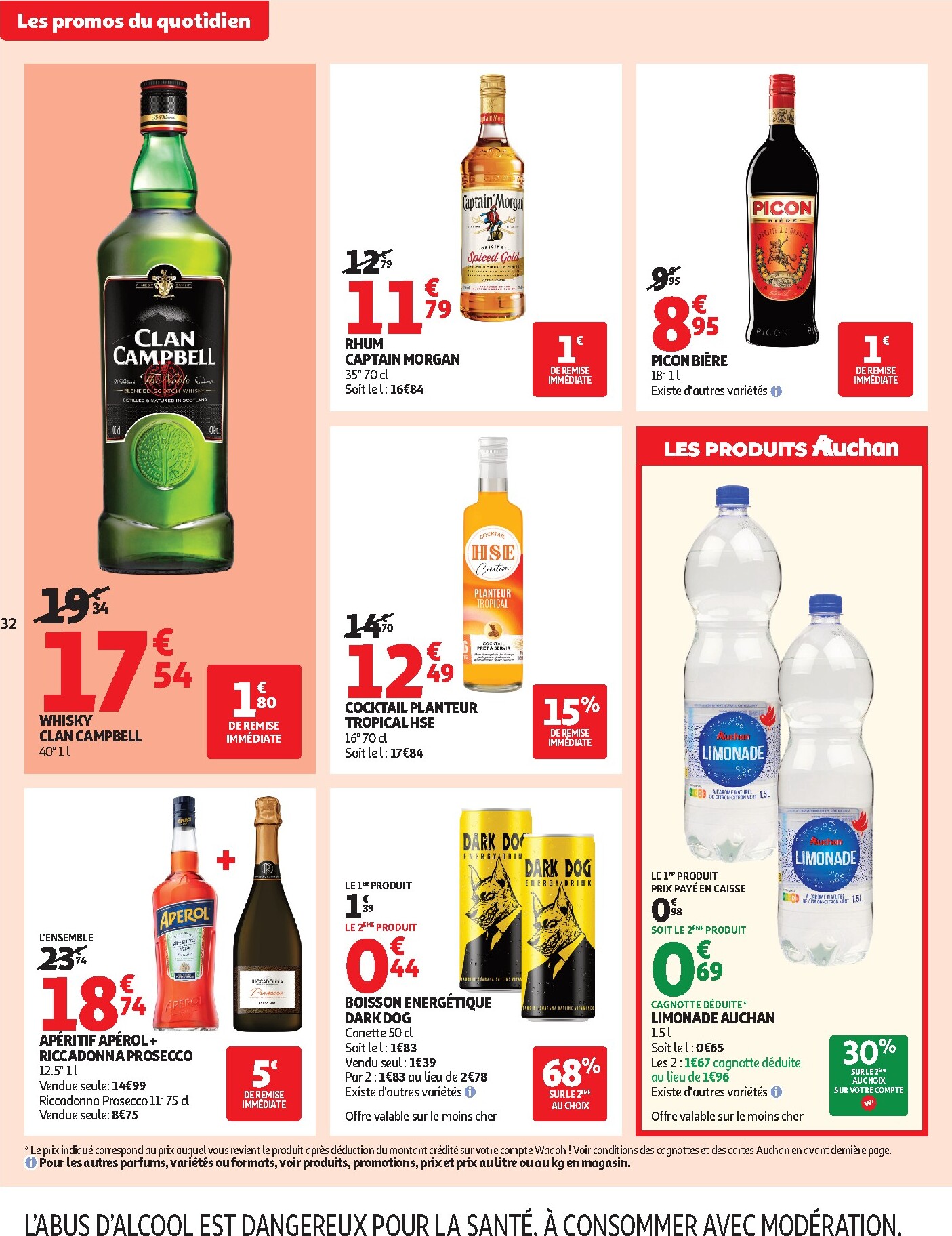 auchan - Flyer Auchan - Foire à la bière supers - Supermarché pour la semaine prochaine du du mardi 15/09/2026 au du samedi 26/09/2026 - page: 32