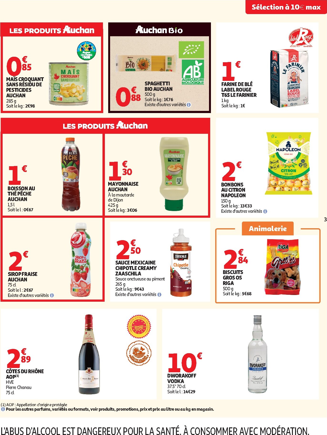 auchan - Flyer Auchan - Foire à la bière supers - Supermarché pour la semaine prochaine du du mardi 15/09/2026 au du samedi 26/09/2026 - page: 3