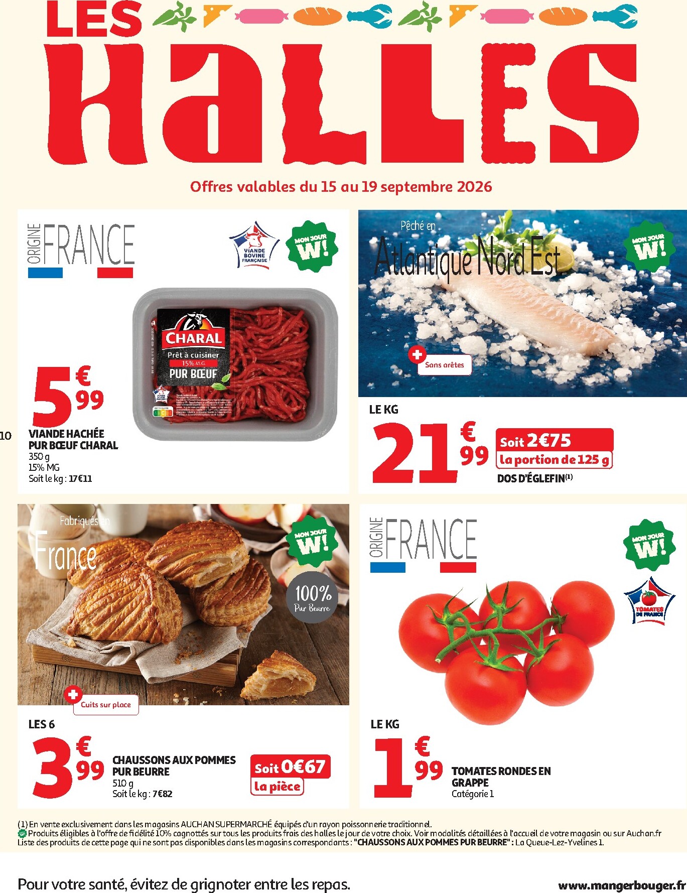 auchan - Flyer Auchan - Foire à la bière supers - Supermarché pour la semaine prochaine du du mardi 15/09/2026 au du samedi 26/09/2026 - page: 10