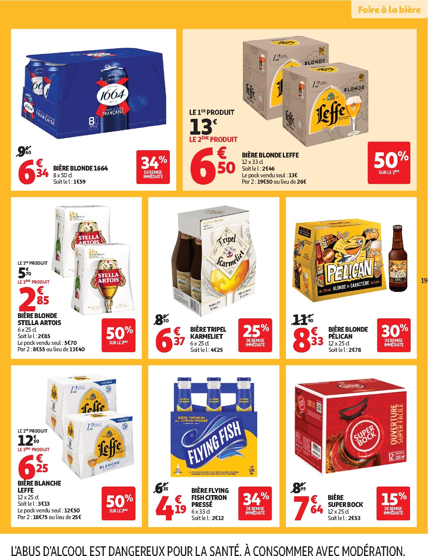 auchan - Flyer Auchan - Foire à la bière supers - Supermarché pour la semaine prochaine du du mardi 15/09/2026 au du samedi 26/09/2026 - page: 19