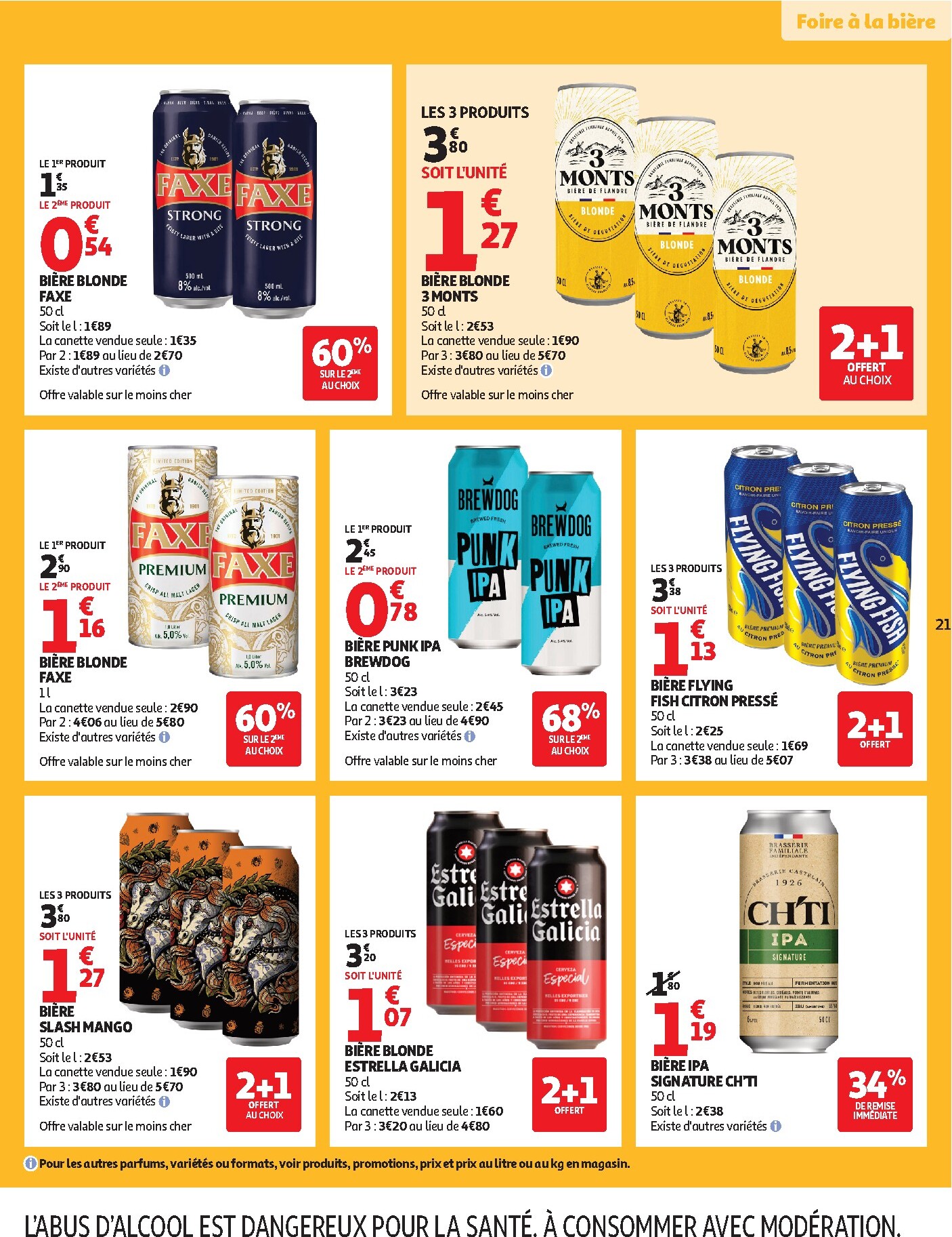 auchan - Flyer Auchan - Foire à la bière supers - Supermarché pour la semaine prochaine du du mardi 15/09/2026 au du samedi 26/09/2026 - page: 21