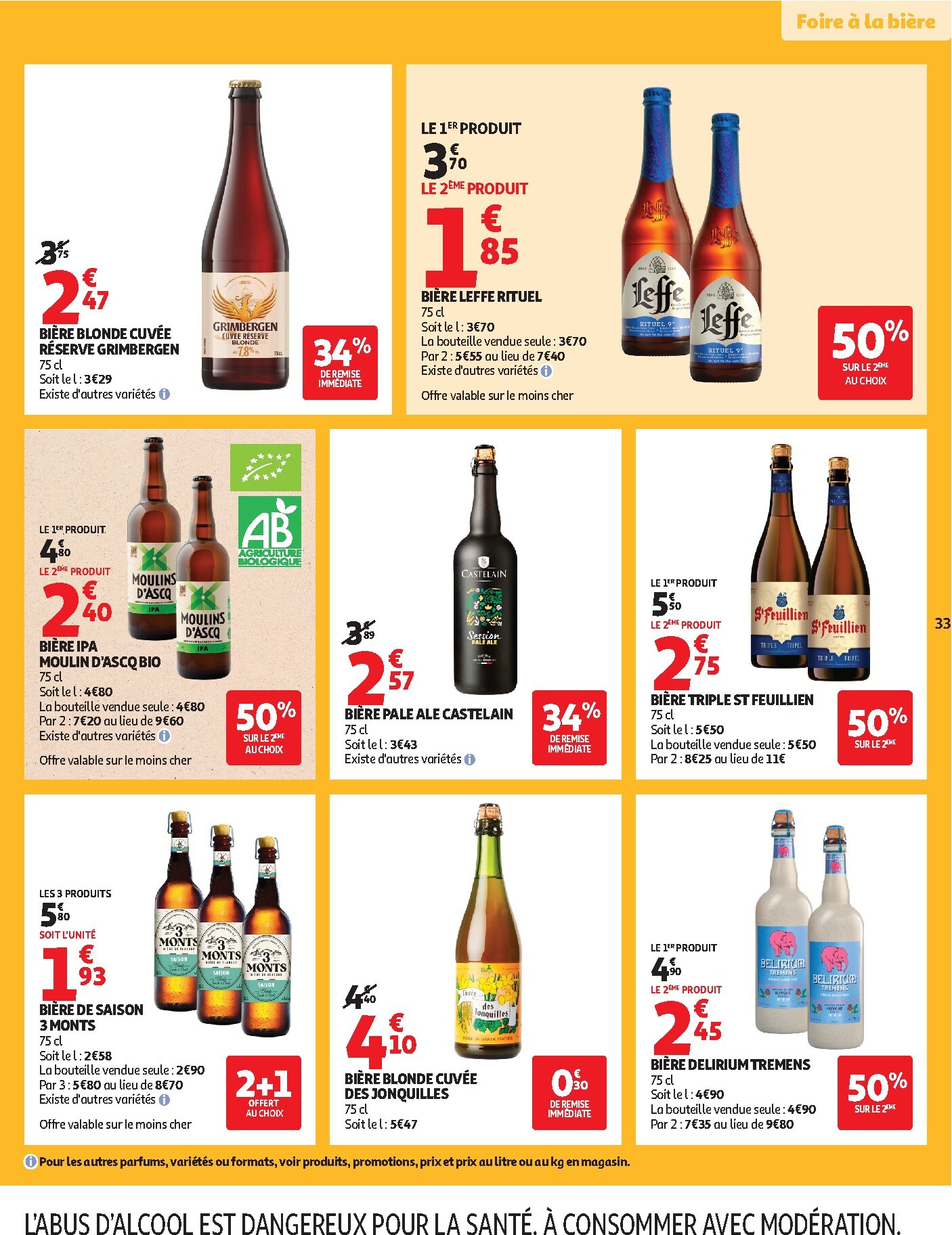 auchan - Current Auchan leaflet valid from du mardi 15/09/2026 to du dimanche 27/09/2026 - page: 33