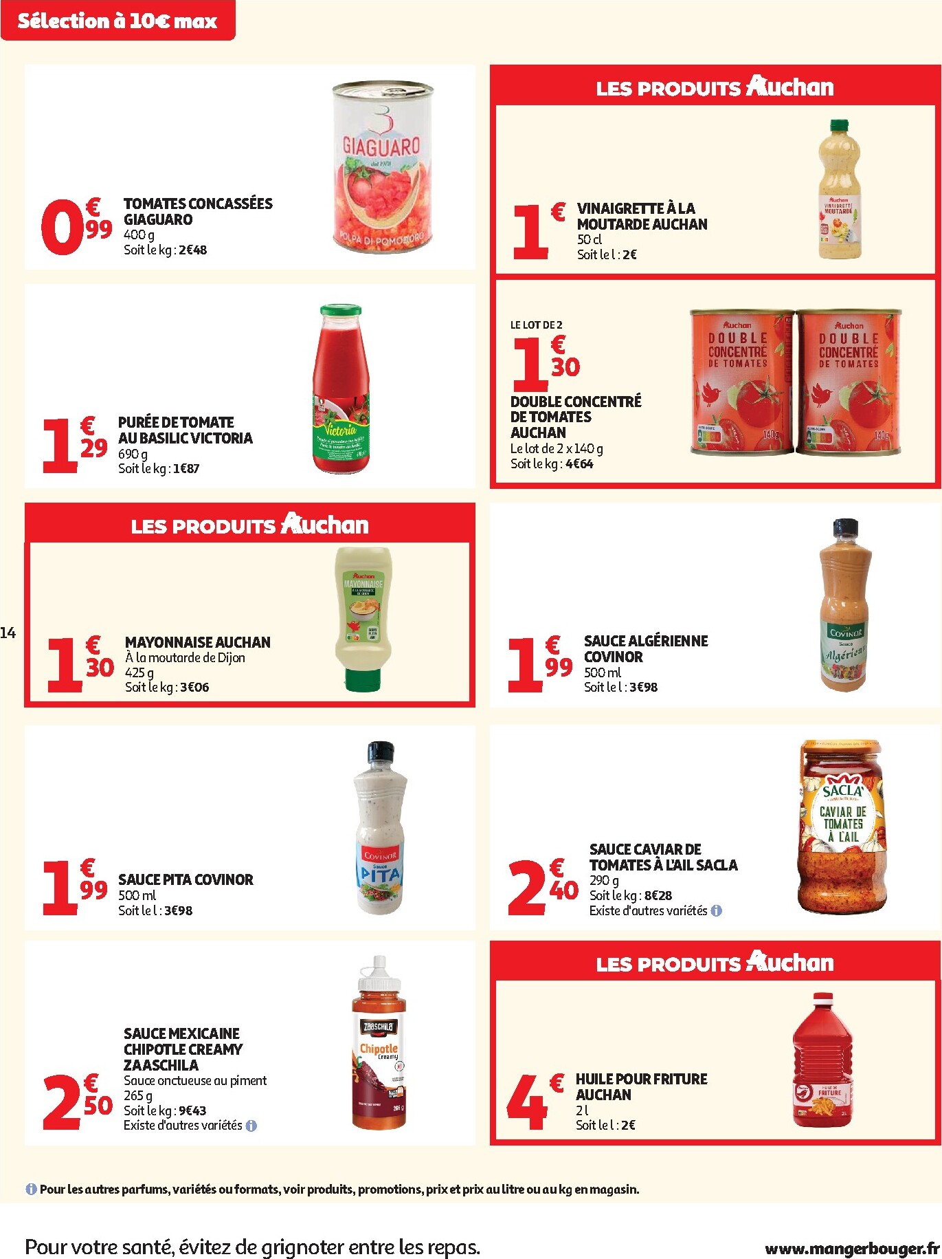 auchan - Current Auchan leaflet valid from du mardi 15/09/2026 to du dimanche 27/09/2026 - page: 14