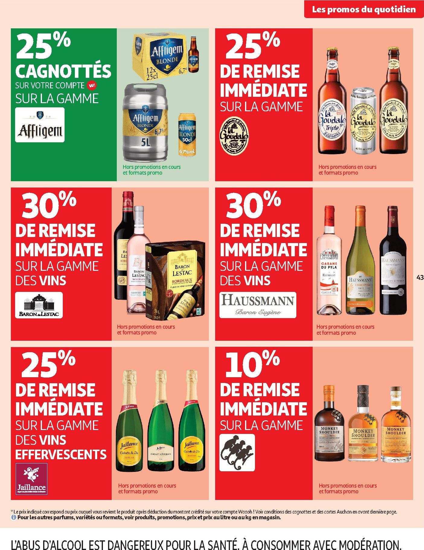auchan - Current Auchan leaflet valid from du mardi 15/09/2026 to du dimanche 27/09/2026 - page: 43