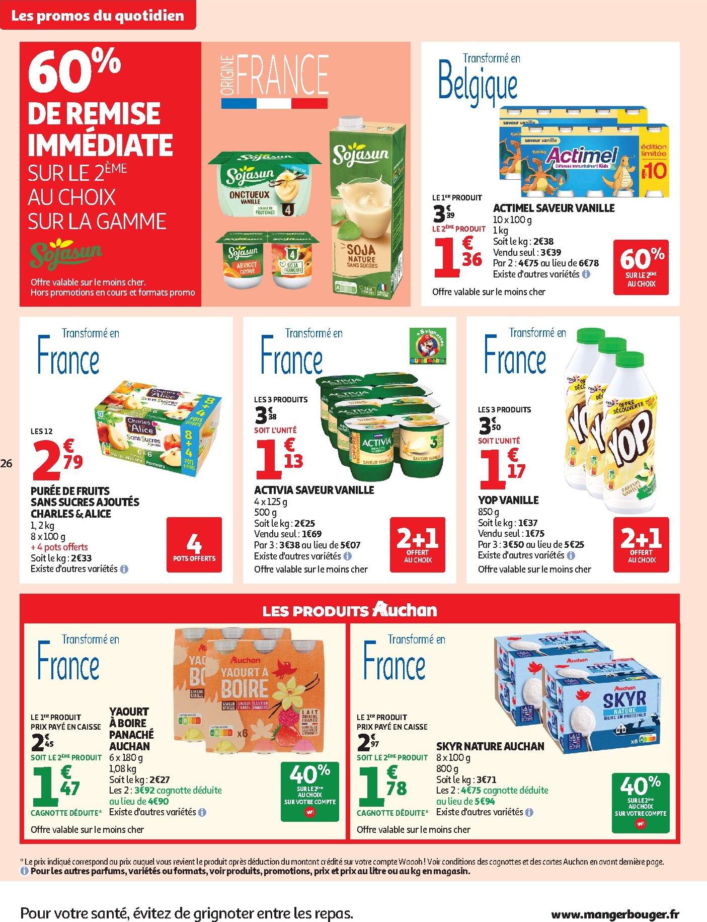 auchan - Flyer Auchan pour la semaine prochaine du du mardi 22/09/2026 au du dimanche 04/10/2026 - page: 26