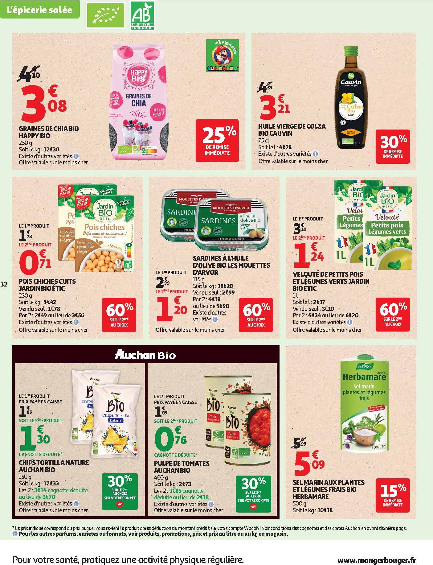auchan - Flyer Auchan pour la semaine prochaine du du mardi 22/09/2026 au du dimanche 04/10/2026 - page: 32