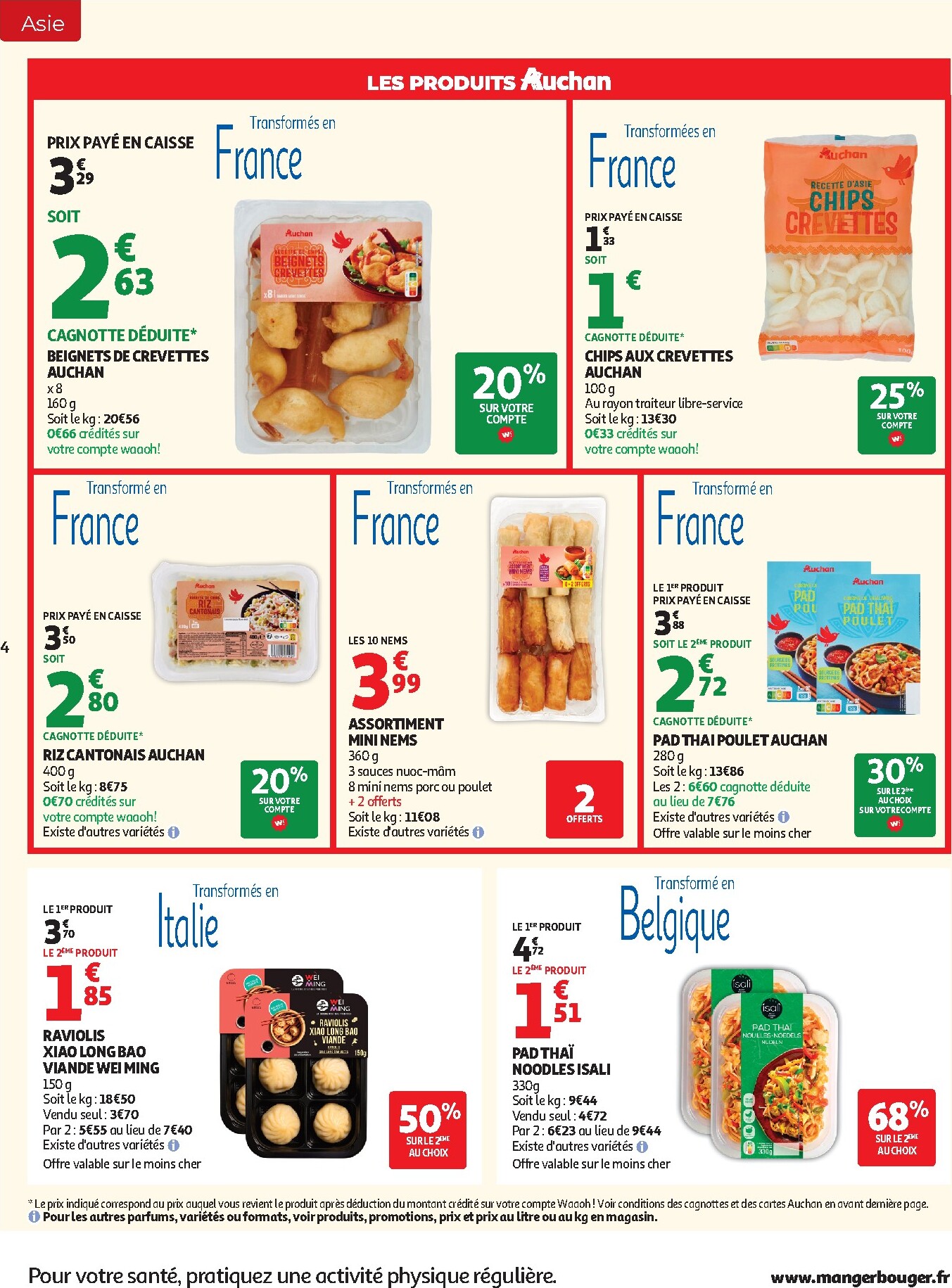 auchan - Flyer Auchan pour la semaine prochaine du du mardi 22/09/2026 au du dimanche 04/10/2026 - page: 4