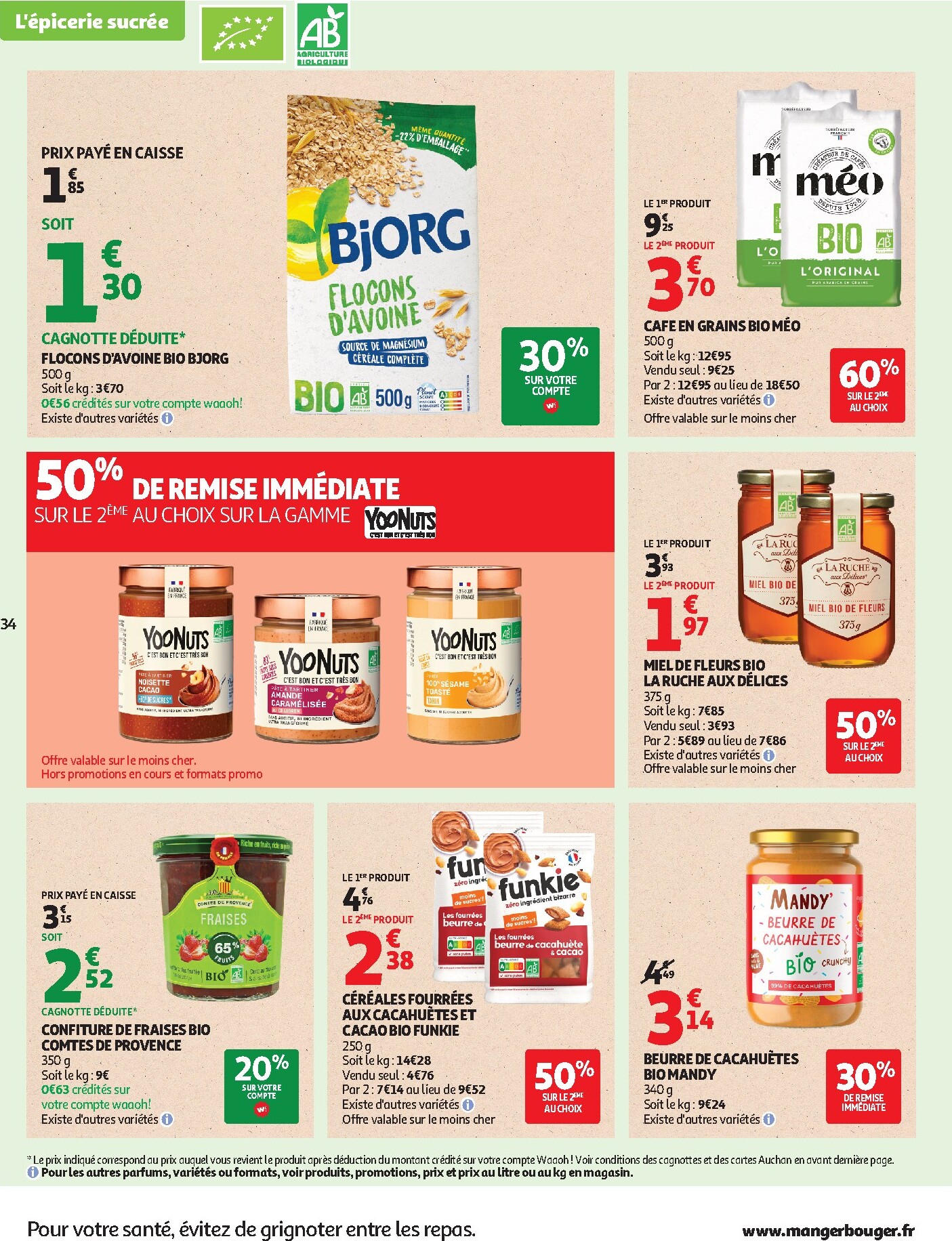 auchan - Flyer Auchan pour la semaine prochaine du du mardi 22/09/2026 au du dimanche 04/10/2026 - page: 34