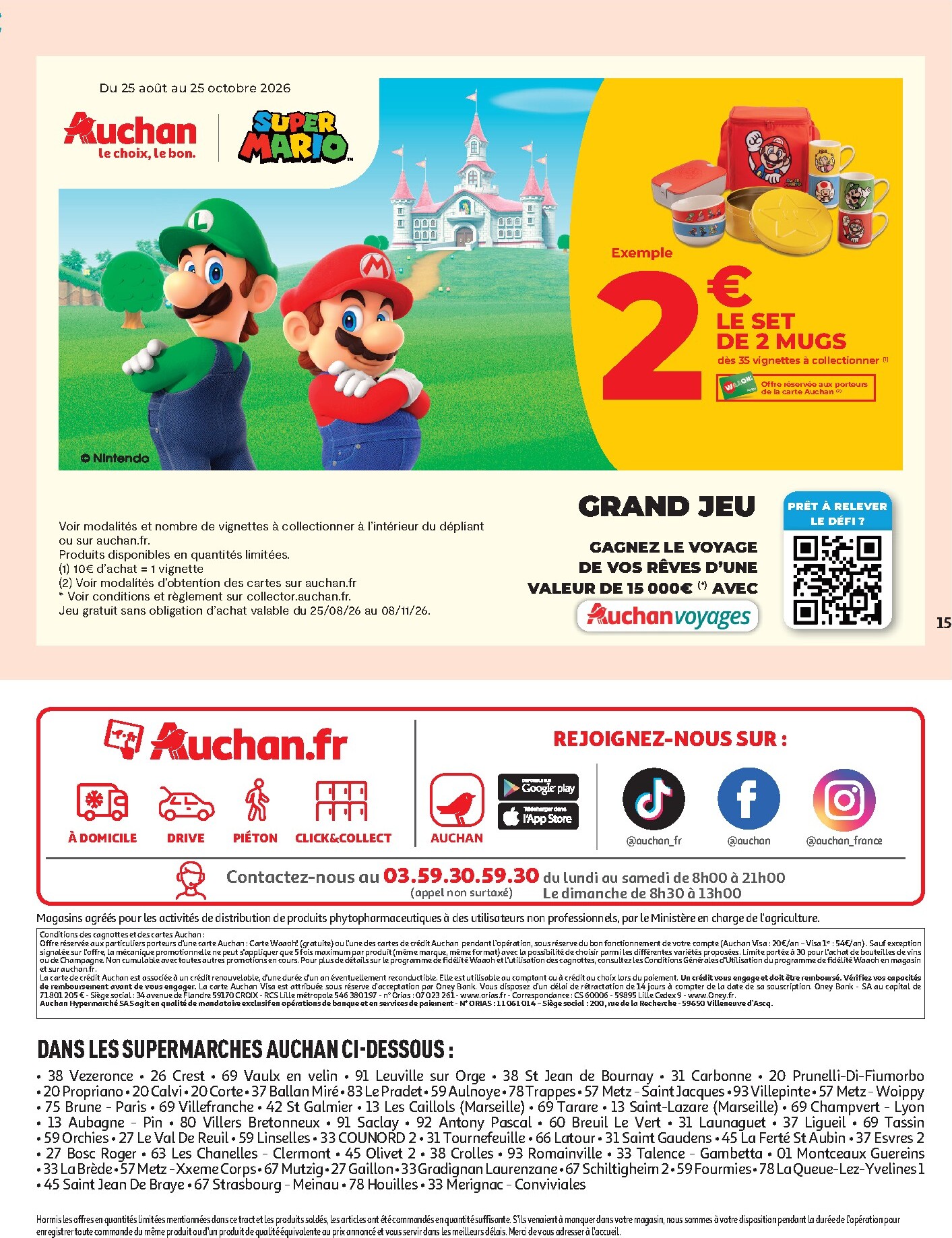 auchan - Flyer Auchan Supermarché - Saveurs d'Asie supers pour la semaine prochaine du du mardi 22/09/2026 au du samedi 26/09/2026 - page: 15