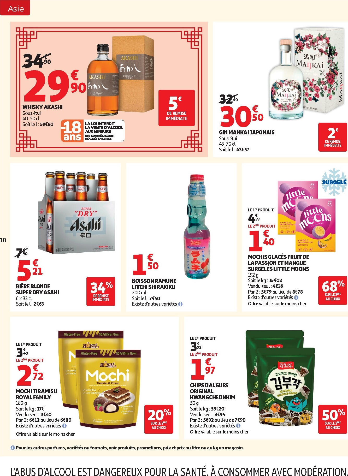 auchan - Flyer Auchan Supermarché - Saveurs d'Asie supers pour la semaine prochaine du du mardi 22/09/2026 au du samedi 26/09/2026 - page: 10